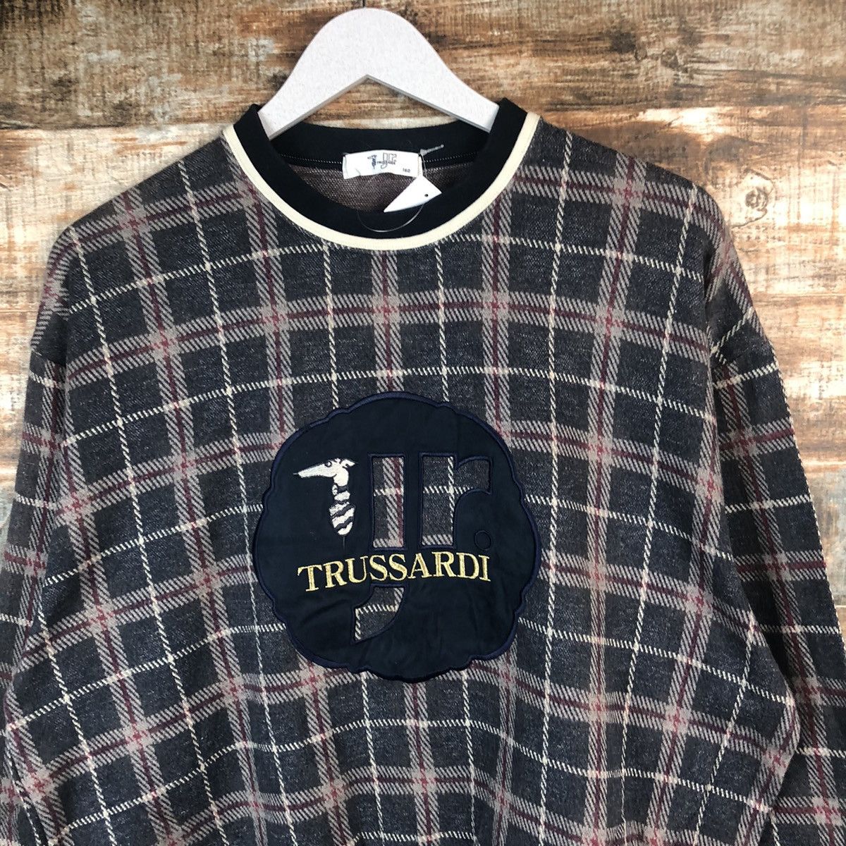 Trussardi Trussardi Checkered vintage Sweatshirt #A1456 Size US M / EU 48-50 / 2 - 5 Thumbnail