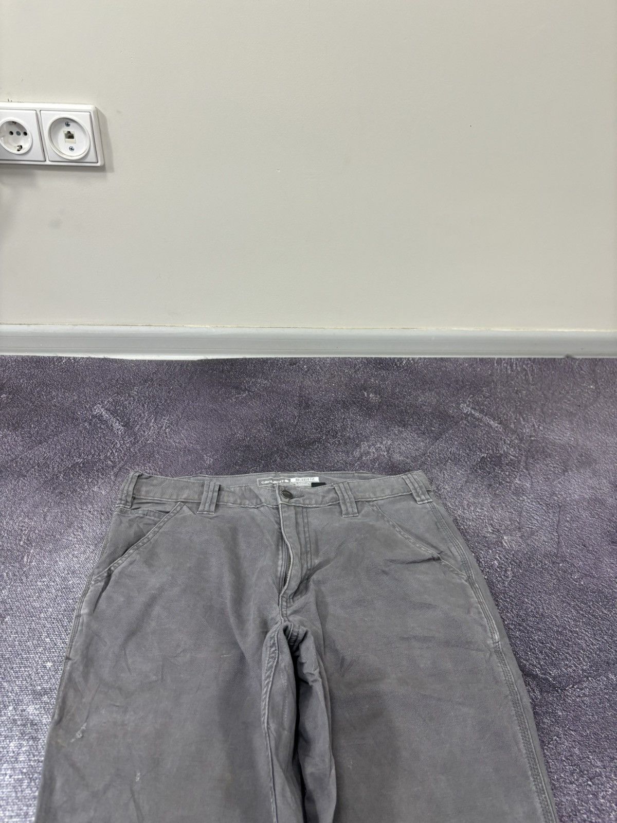 Carhartt Vintage Carhartt USA Gray Work Hype Relaxed Fit Pants Size US 32 / EU 48 - 14 Thumbnail