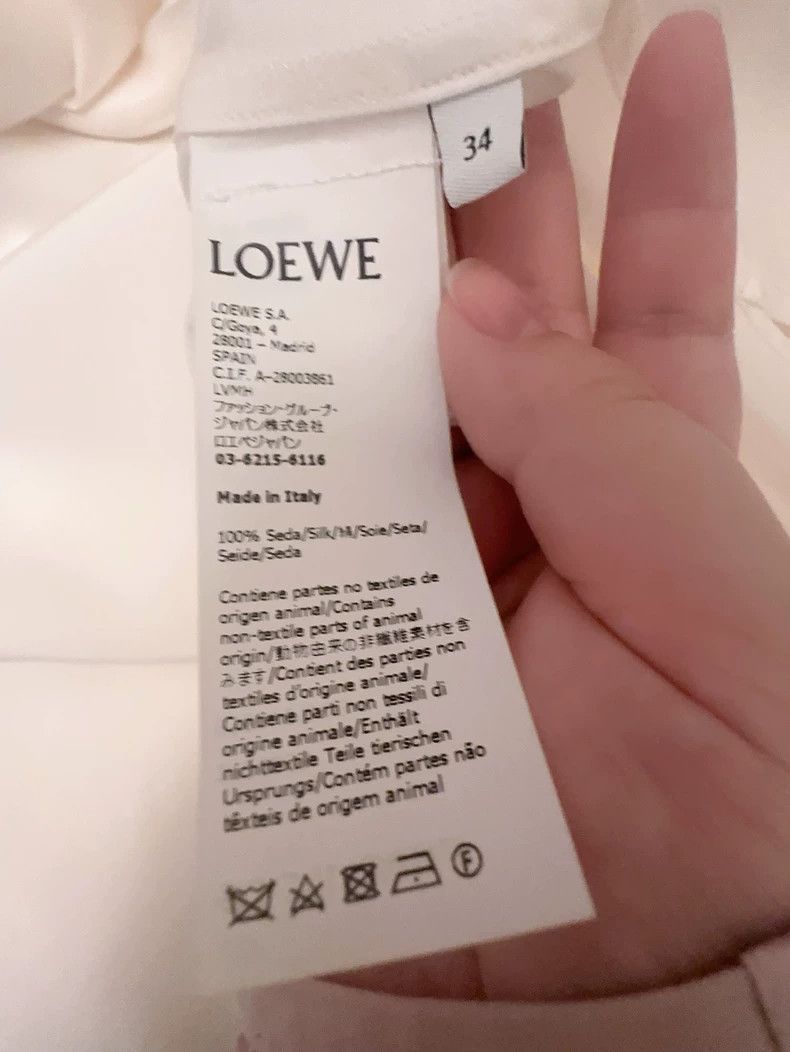 Loewe Loewe Silk shirt from a silkworm Size M / US 6-8 / IT 42-44 - 4 Thumbnail
