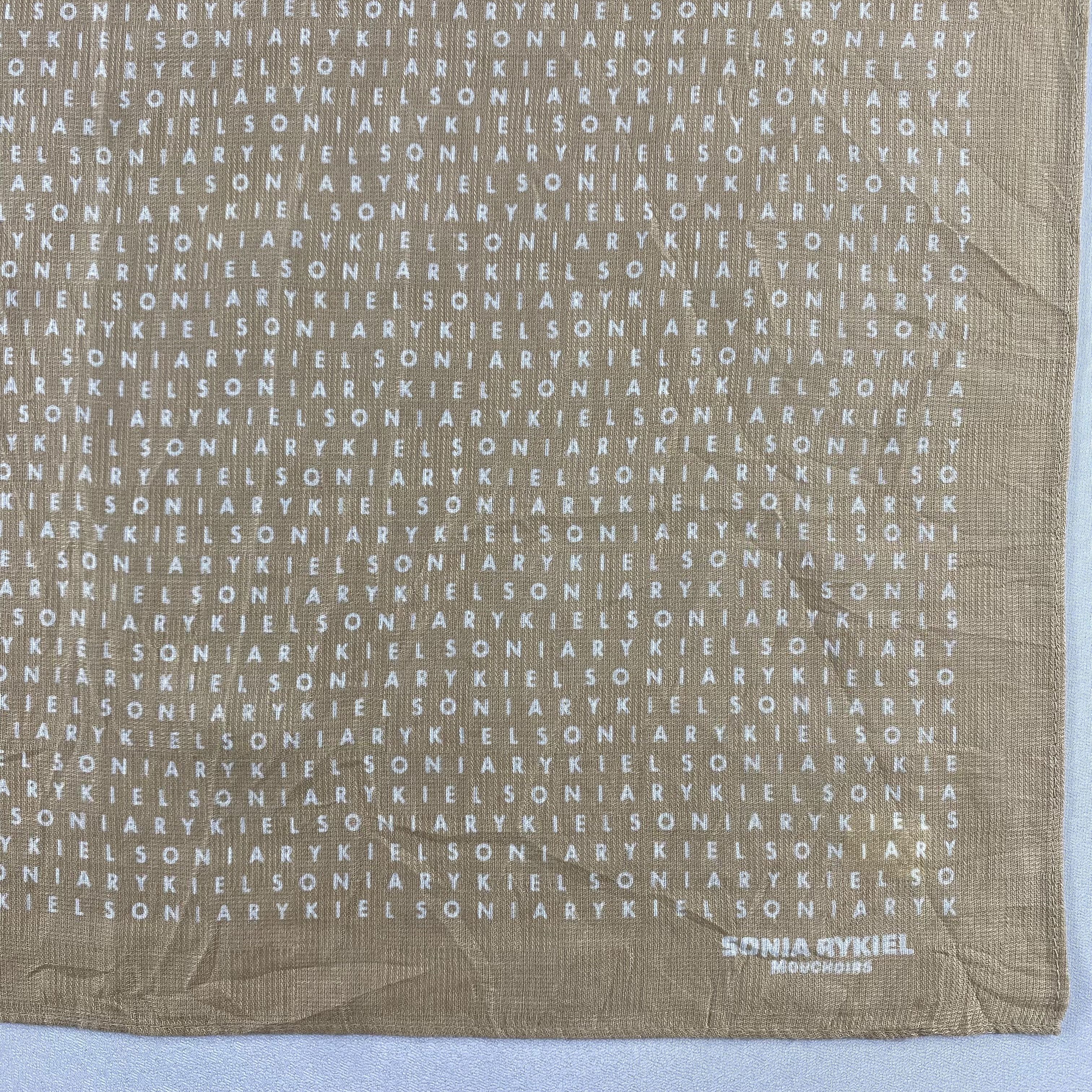 Vintage Sonia Rykiel Bandana/ Handkerchief / Neckerchief Size ONE SIZE - 3 Thumbnail