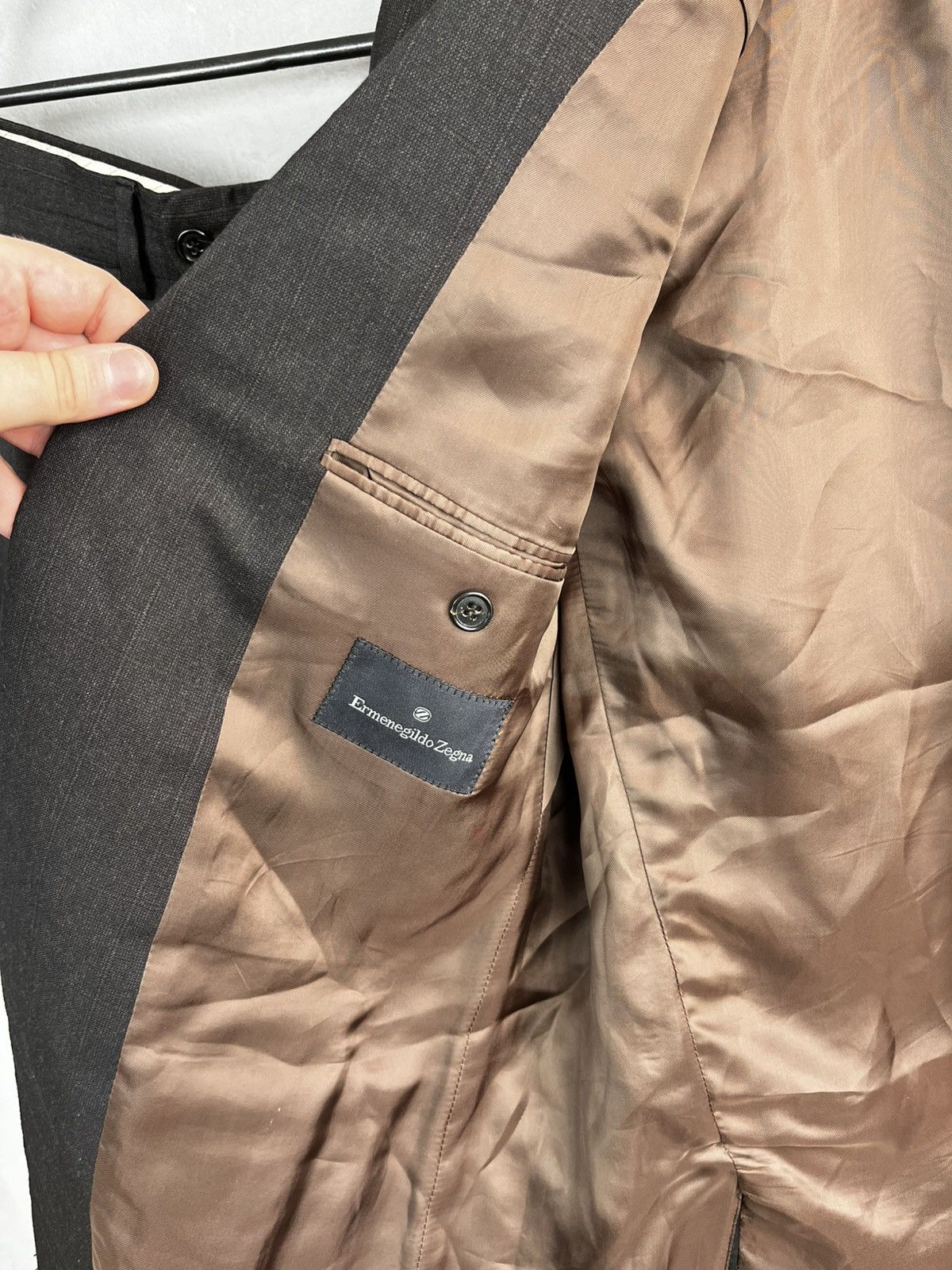 Ermenegildo Zegna Ermenegildo Zegna suit vintage Size 48R - 8 Thumbnail