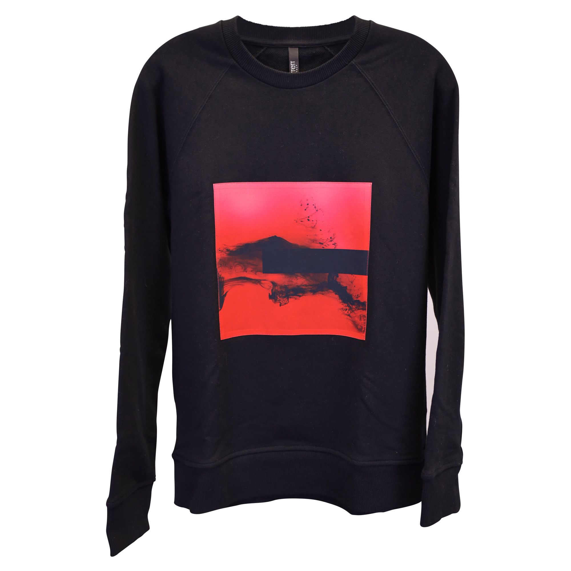 Neil Barrett Neil Barrett Printed Sweater in Black Cotton Size US S / EU 44-46 / 1 - 1 Thumbnail