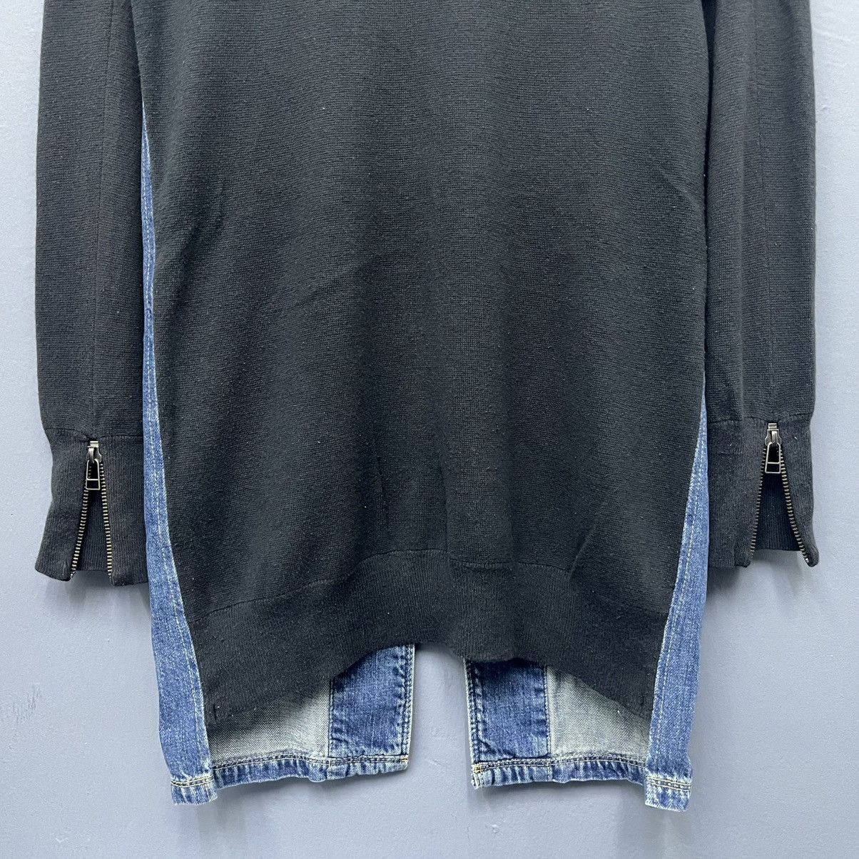 Hysteric Glamour Hysteric Glamour Knit Denim Cardigan Dress Size S / US 4 / IT 40 - 6 Thumbnail