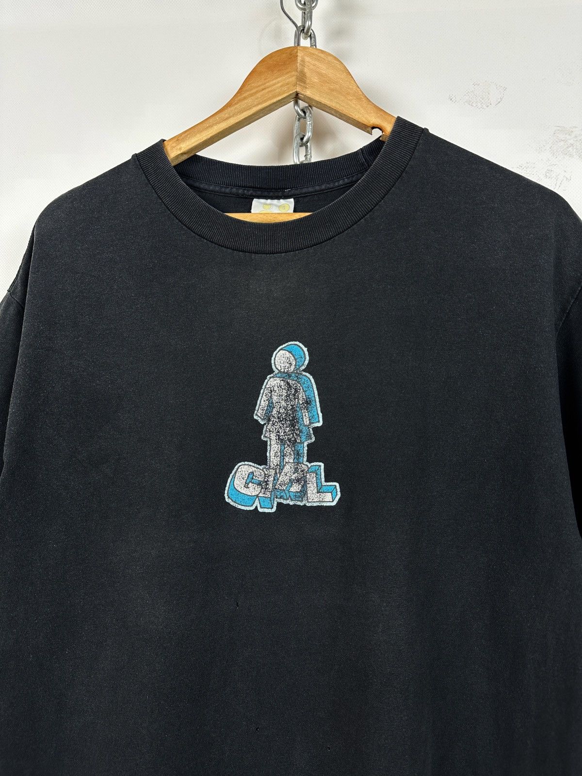 Girl Skateboards Vintage Girl Skateboard Faded Black T-Shirt Size US L / EU 52-54 / 3 - 1 Thumbnail