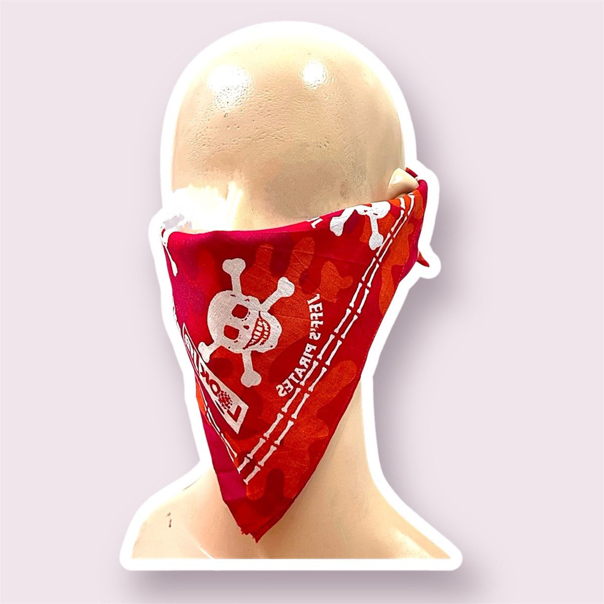 Other Jeff’s Pirates x LOOK/IN PMT Skull Bandana–(New)Camo Edition Size ONE SIZE - 6 Thumbnail