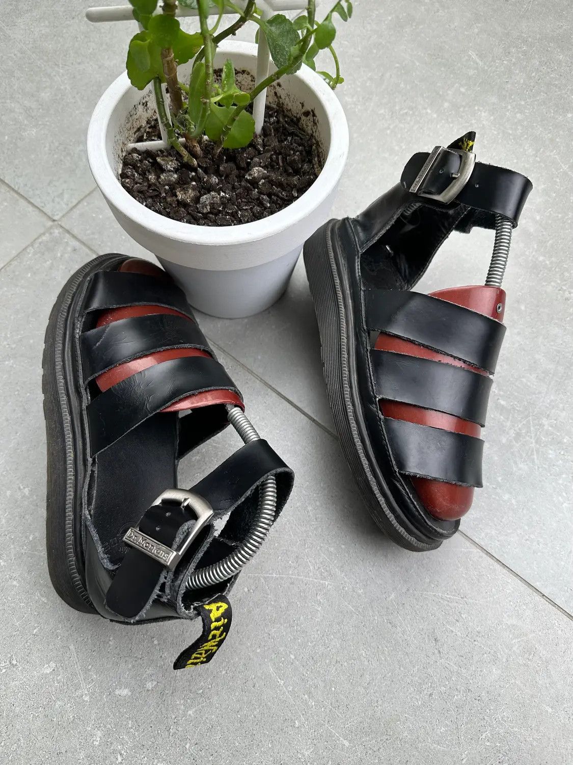 image of Avant Garde x Dr Martens Dr. Martens Vintage Blaire In Black Hydro Shoes, Women's (Size 6)