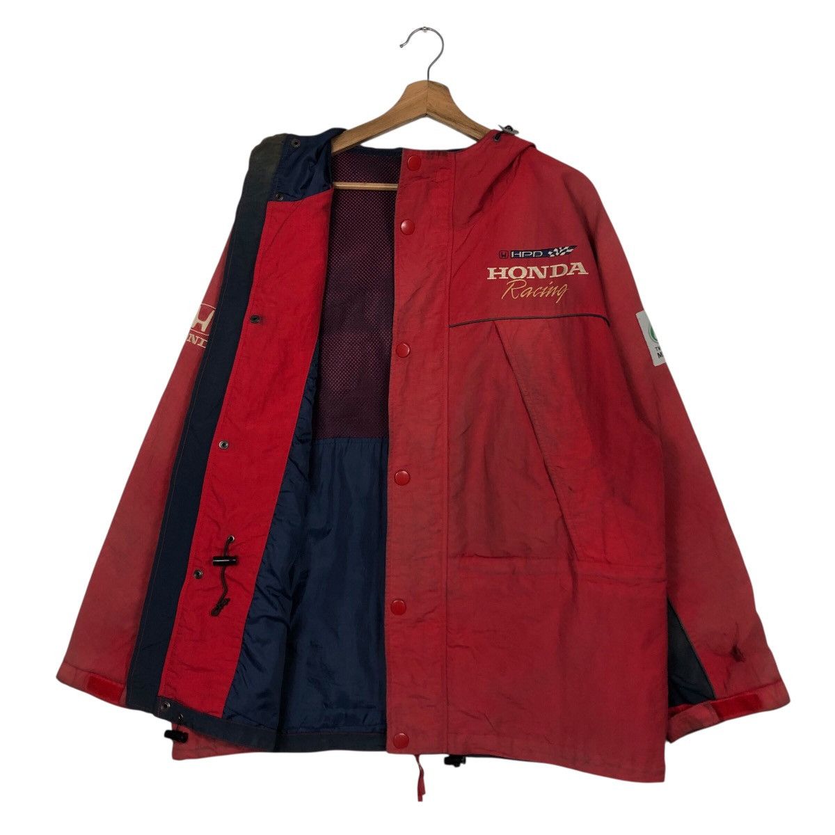 Japanese Brand 90s Honda Racing Pit Crew Jacket – CART Embroidered Logos Size US M / EU 48-50 / 2 - 13 Thumbnail