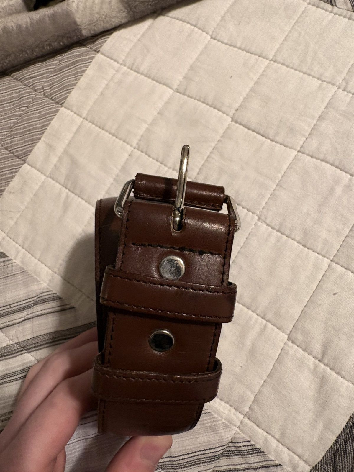 小物 HELMUT LANG enamel leather belt archive HELMUT LANG enamel leather belt archive