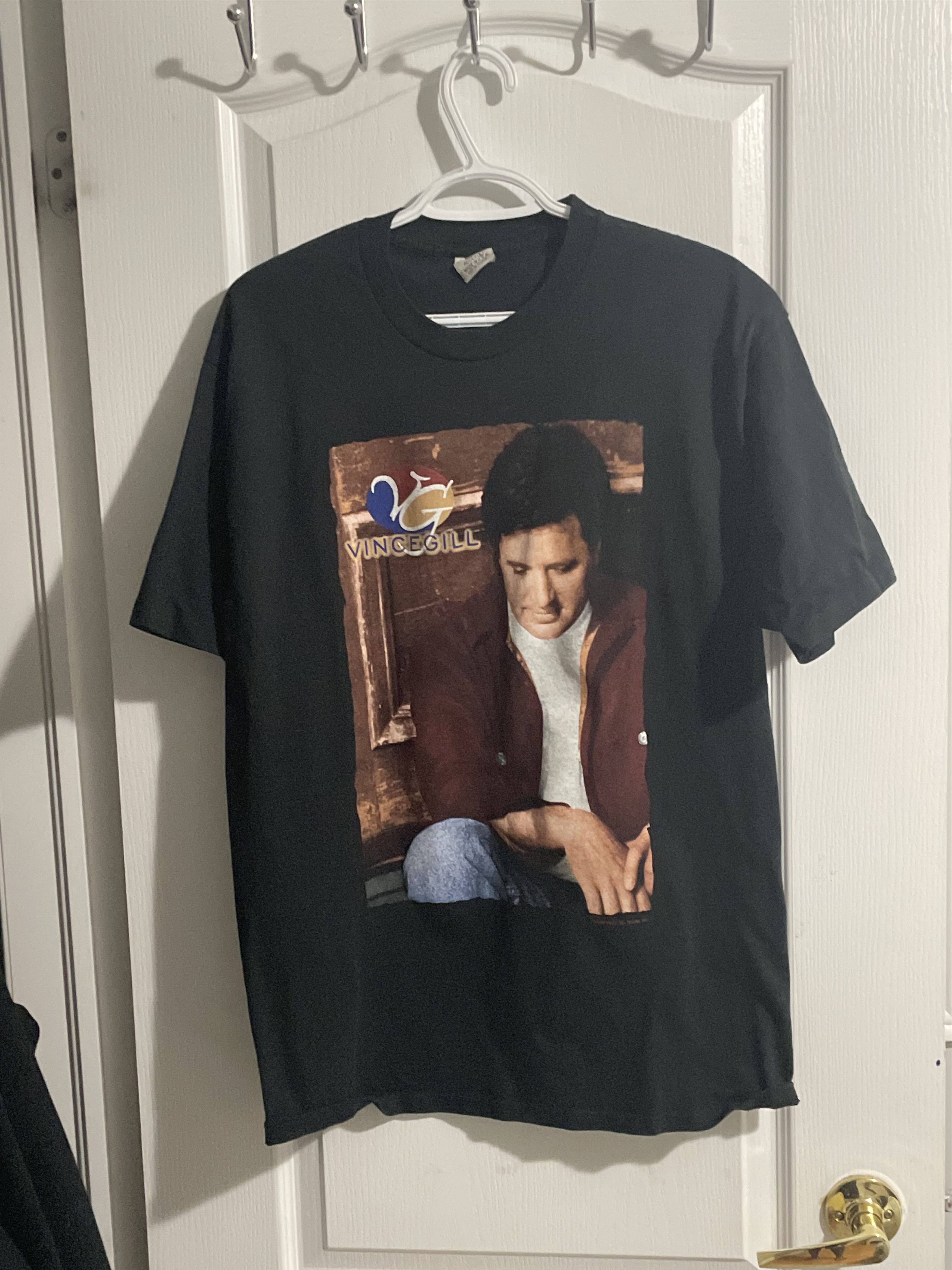 Vintage vince gill graphic tee 1998 tour shirt Size US M / EU 48-50 / 2 - 1 Thumbnail