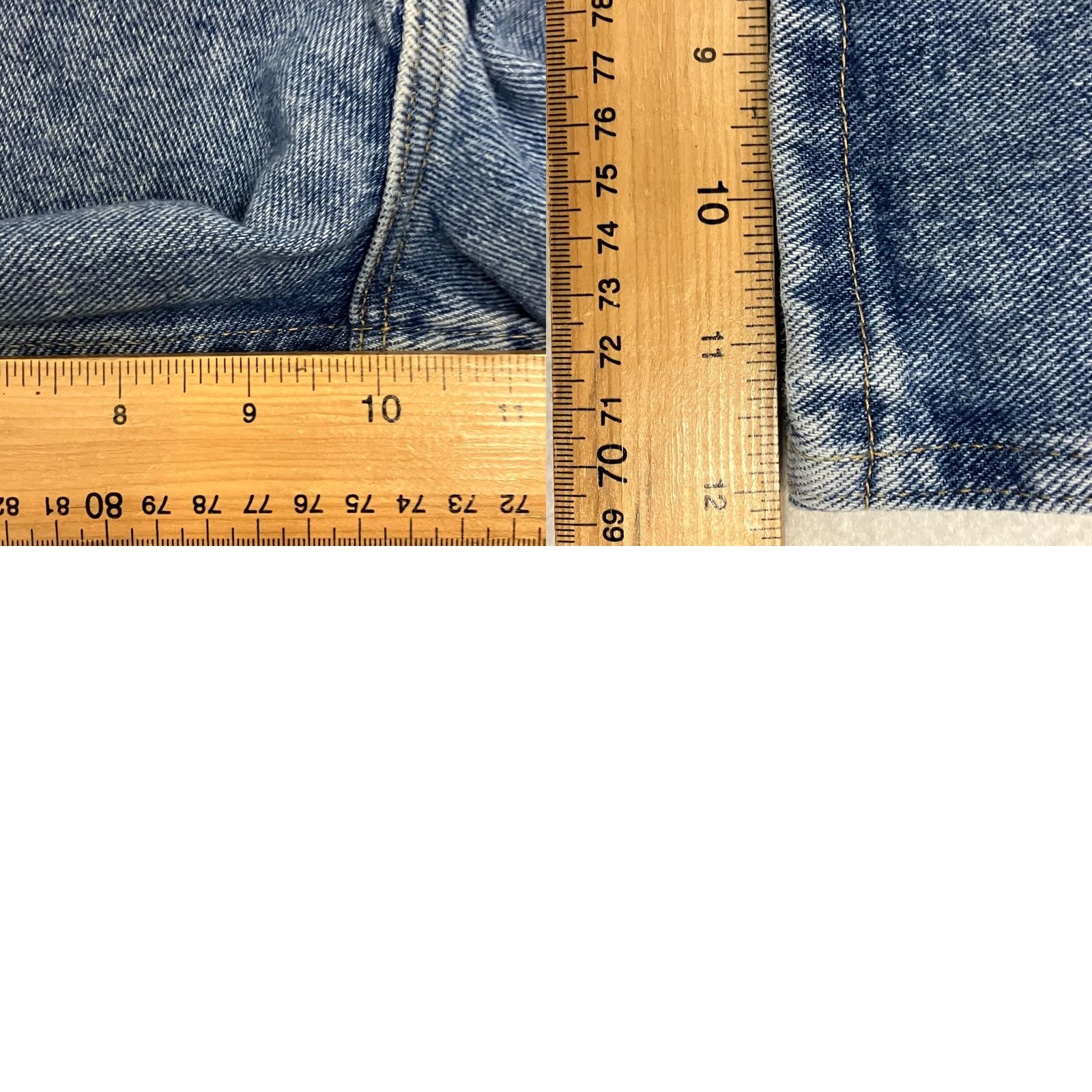 Wrangler Wrangler Denim Shorts Mens 36W 10L Blue Relaxed Fit Summer Zip Fly Size US 36 / EU 52 - 8 Thumbnail