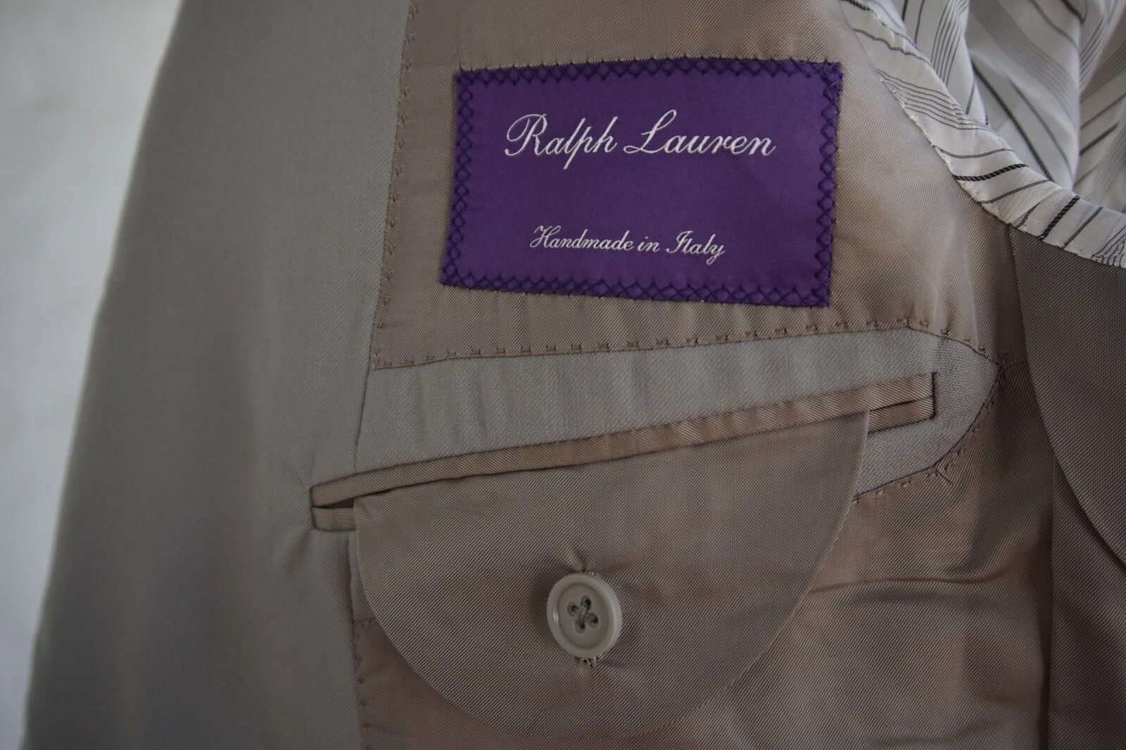 Ralph Lauren Purple Label NWT Ralph Lauren Purple Label Single Breasted Suit Grey Size 40R - 12 Thumbnail