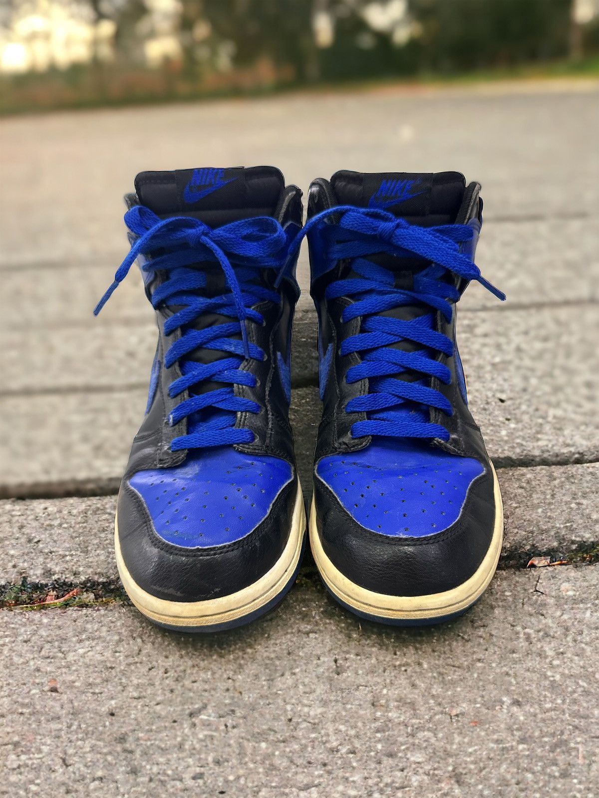 Nike VINTAGE 2012 NIKE DUNK J PACK ROYAL BLUE SHOES Size US 8.5 / EU 41-42 - 2 Thumbnail