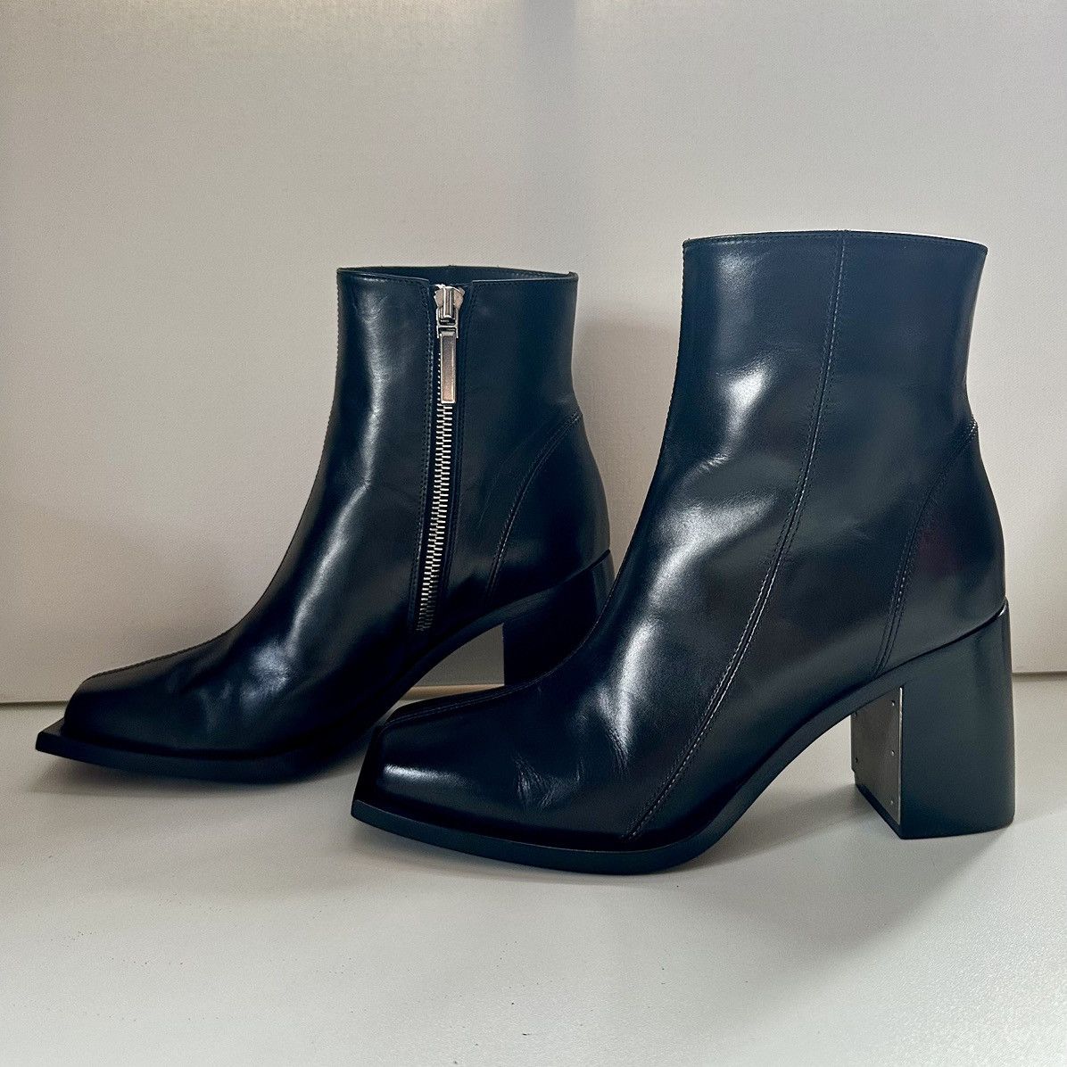 Peter Do Peter Do Everyday Black Leather Ankle Boots | Grailed