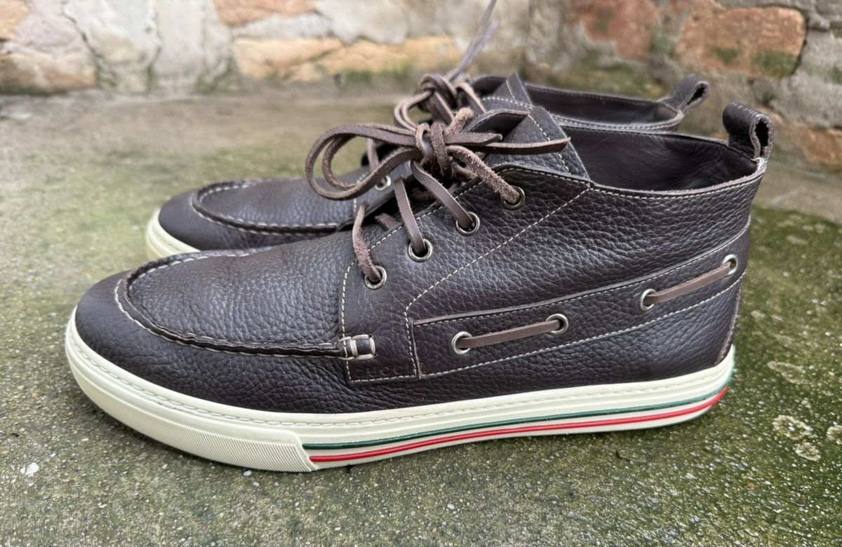 Gucci ✨Gucci✨ (259191) Leather shoes W/ leather laces Size U.S 9.5 Size US 9.5 / EU 42-43 - 3 Thumbnail