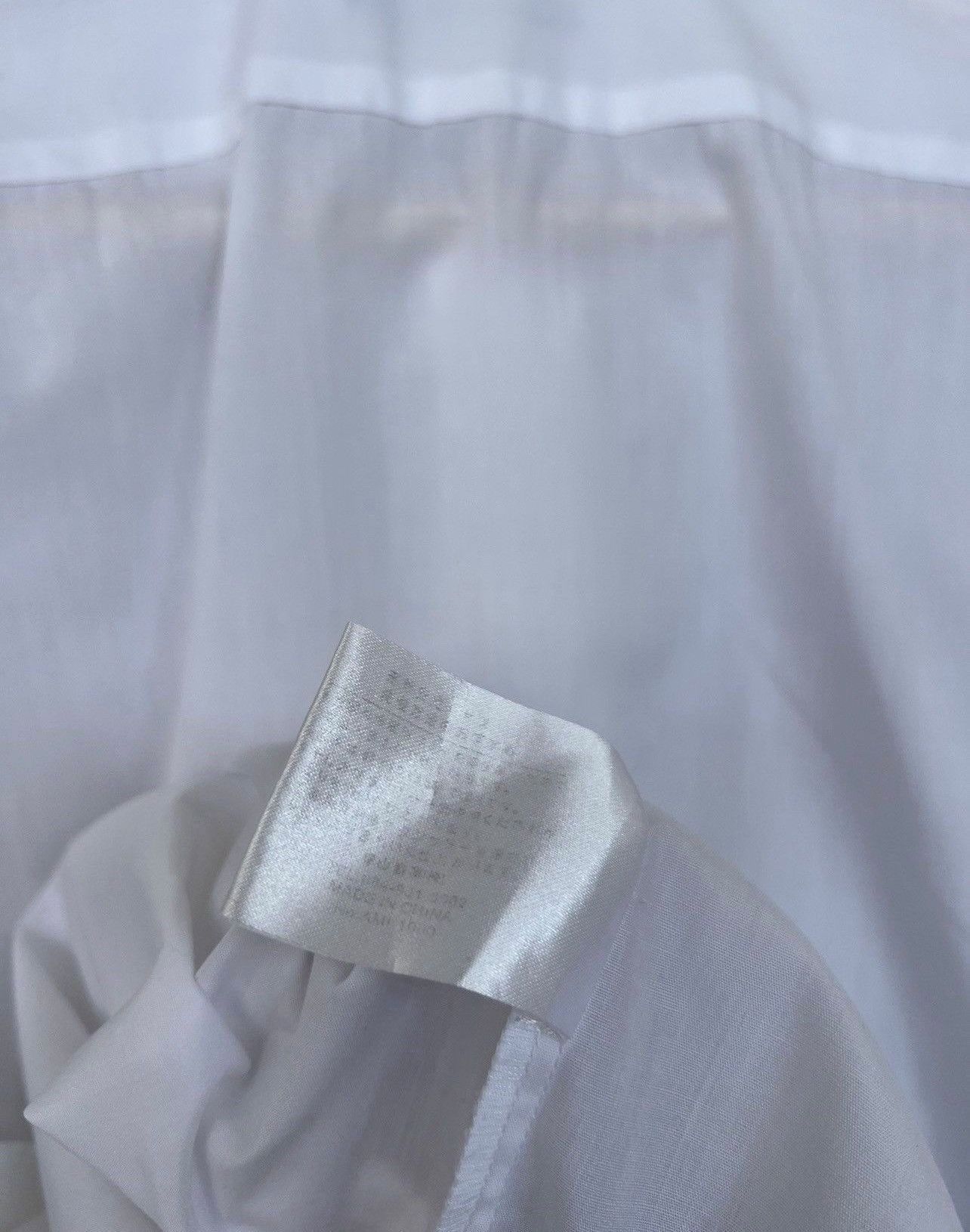 Designer × Japanese Brand × Kansai Yamamoto Vintage Kansai Yamamoto Button Up Blank White Shirt Size US L / EU 52-54 / 3 - 6 Thumbnail