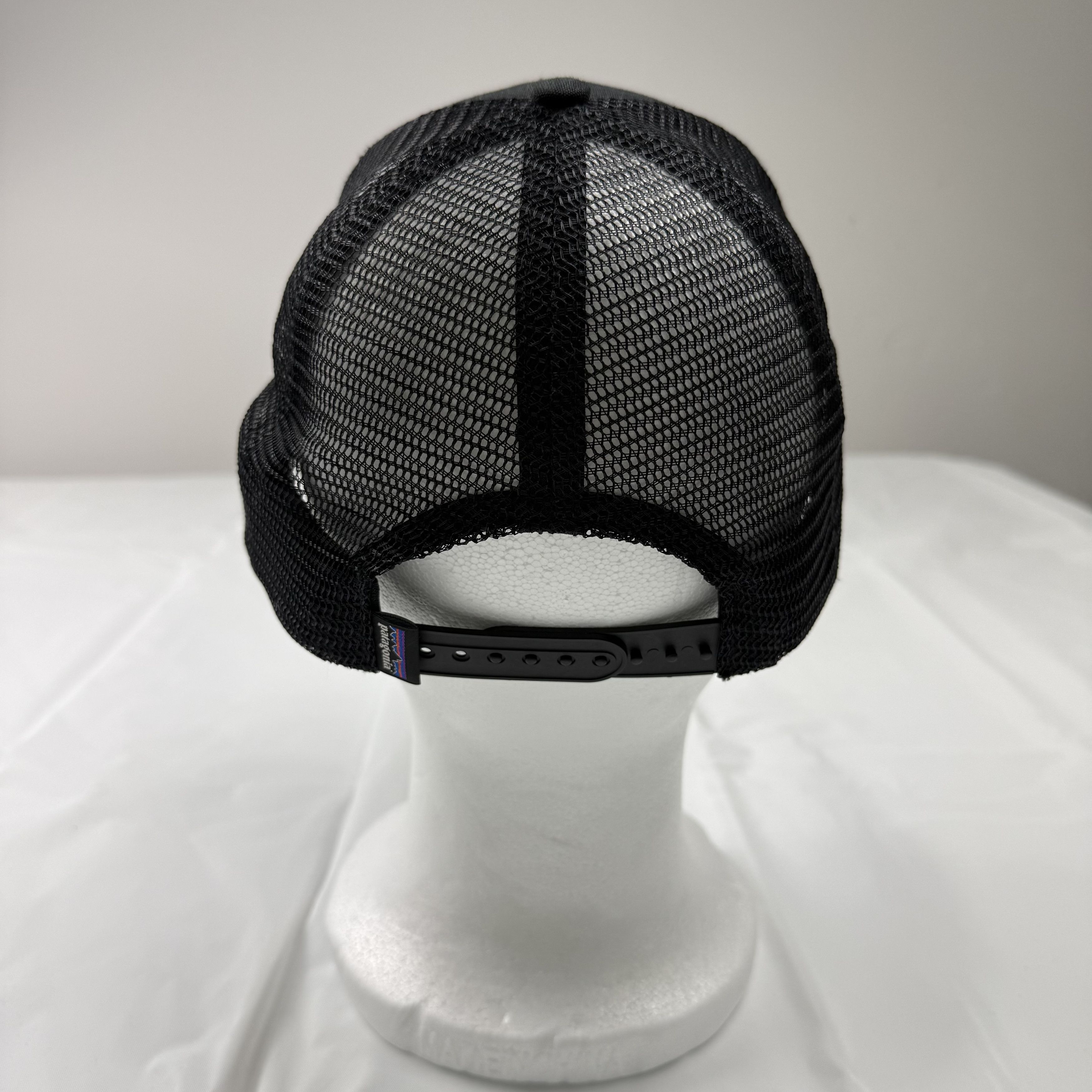 Patagonia Patagonia Fitz Roy Trout Trucker Hat Black Mesh Snapback Cap Size ONE SIZE - 4 Thumbnail
