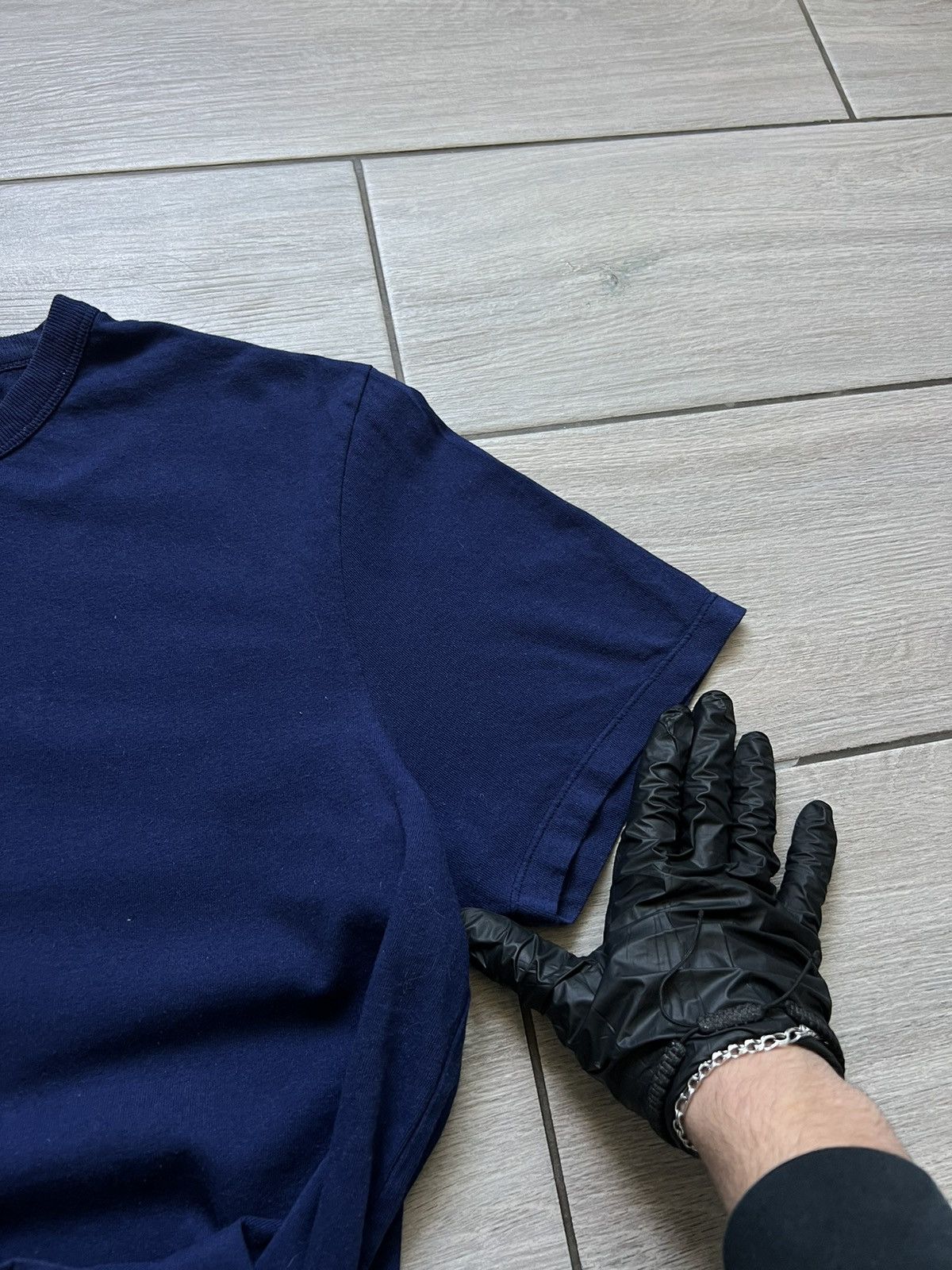 AMI AMI Paris Family Logo T-Shirt M Size Blue Center Logo Size US M / EU 48-50 / 2 - 10 Thumbnail