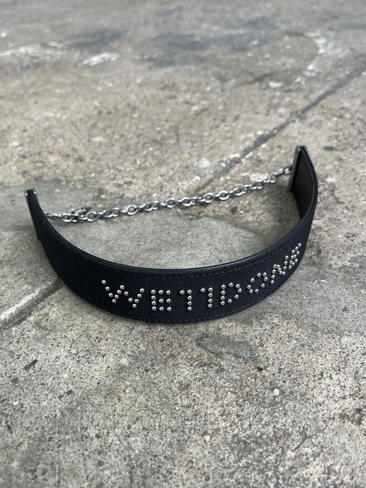 WE11DONE WE11DONE Studded Choker Necklace (unisex) Size ONE SIZE - 9 Thumbnail