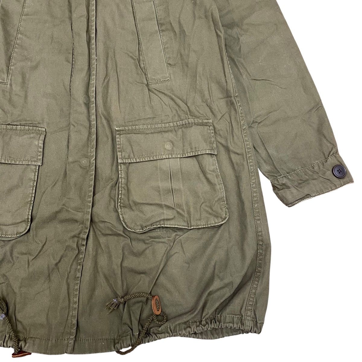 Japanese Brand SUCHA-GLOBAL WORK VINTAGE MILITARY PARKA FUR HOOD JACKET Size US M / EU 48-50 / 2 - 5 Thumbnail