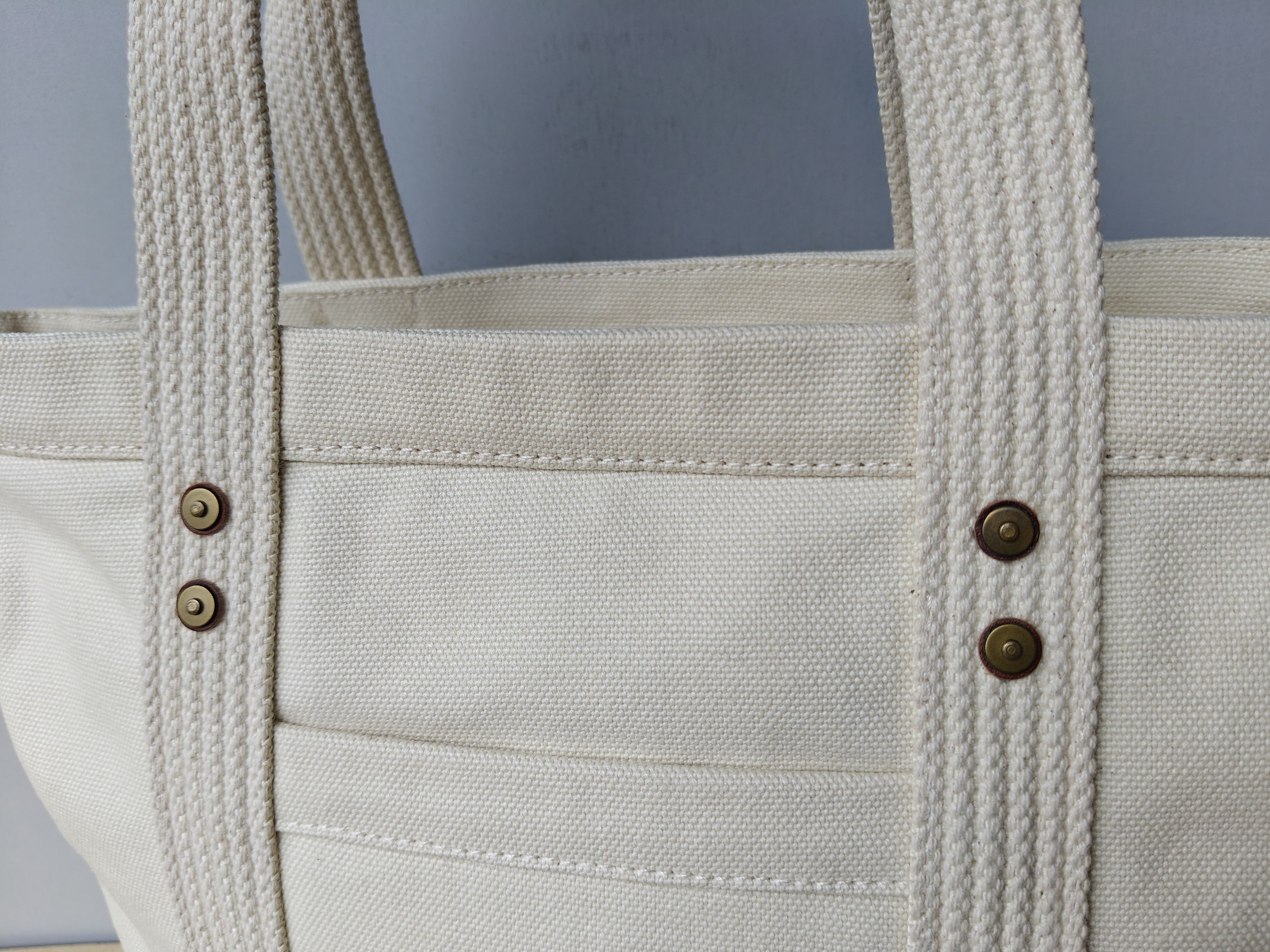 Polo Ralph Lauren Polo Ralph Lauren Canvas Small Tote Free Shipping FTP/4007 Size ONE SIZE - 6 Thumbnail