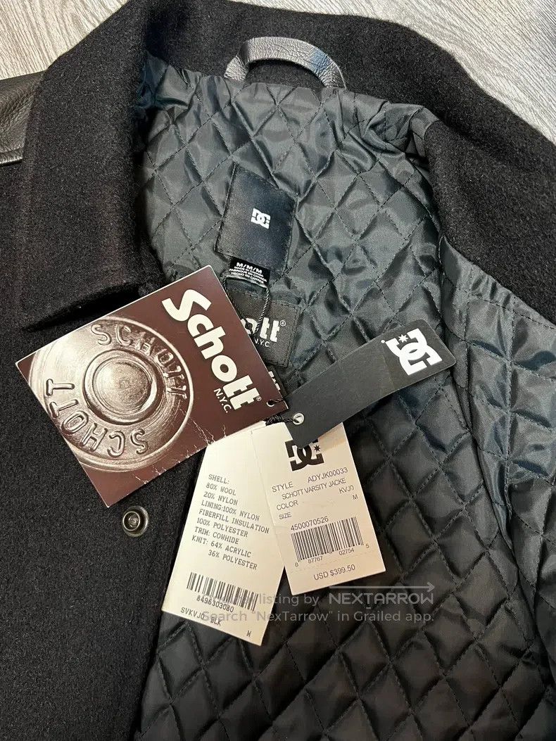 Schott Schott Cowhide baseball uniform jacket jacket Size US M / EU 48-50 / 2 - 9 Thumbnail