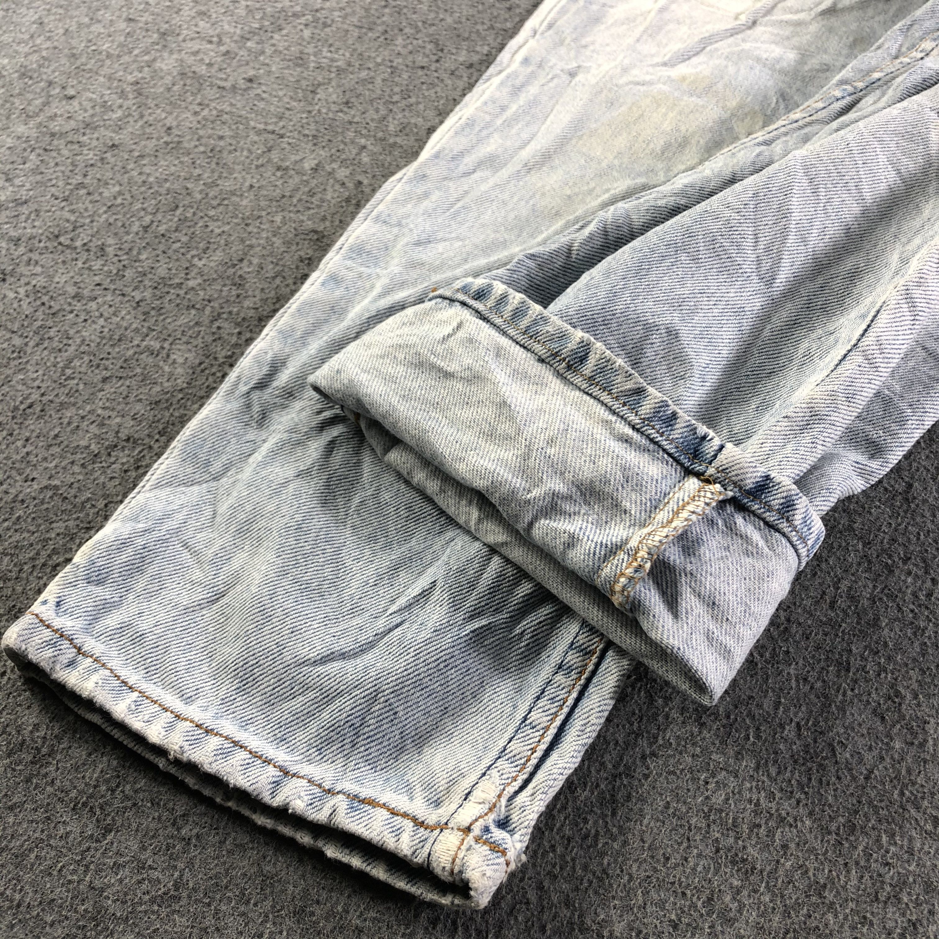 Levi's Vintage 90s Light Wash Levis Jeans-J3973 Size US 32 / EU 48 - 6 Thumbnail