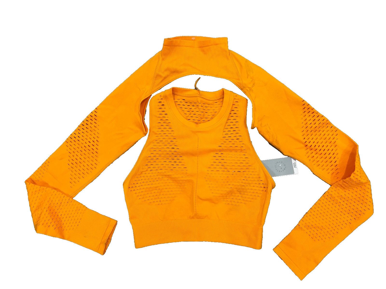 Adidas Adidas by Stella McCartney JE4083 Knit Yoga Tank Top S Size L / US 10 / IT 46 - 5 Thumbnail