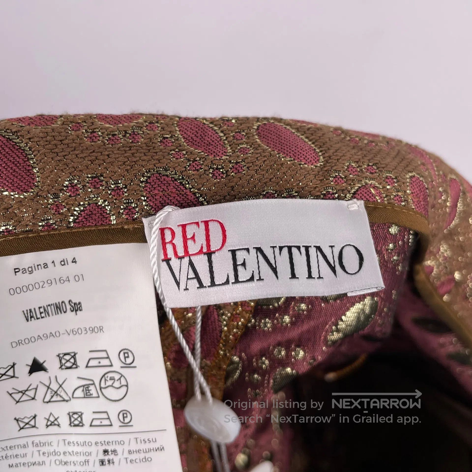 Valentino Valentino Gold Shorts Size 40| Size 39" - 4 Thumbnail