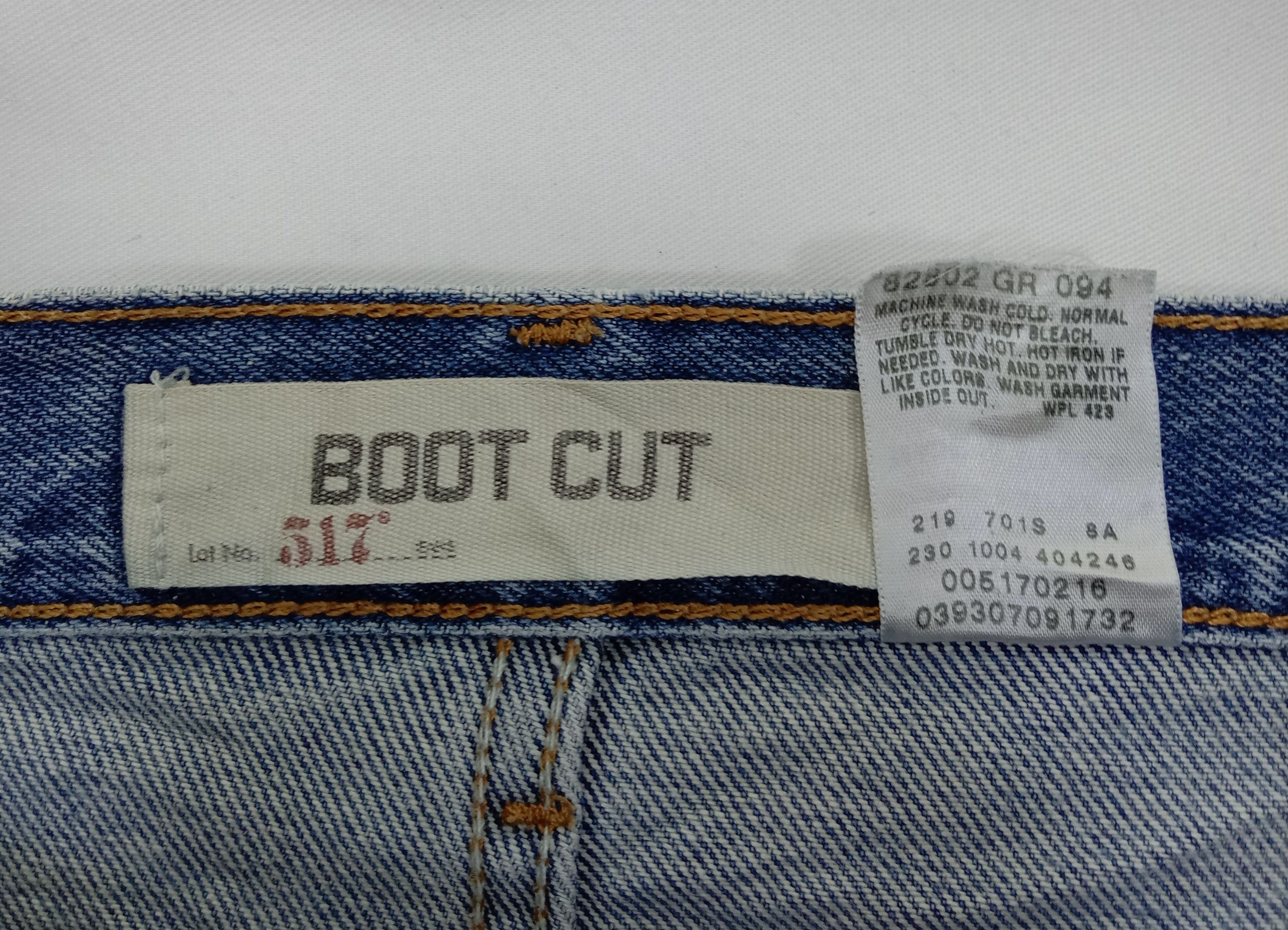 Levi's Vintage Levi's 517 Flare Jeans Stone Wash Distressed Denim Size US 34 / EU 50 - 12 Thumbnail