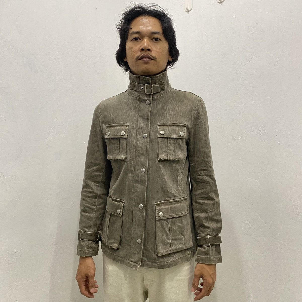 MCM × Vintage VINTAGE MCM JAPAN SERIES DENIM PARKAS JACKET Size M / US 6-8 / IT 42-44 - 5 Thumbnail