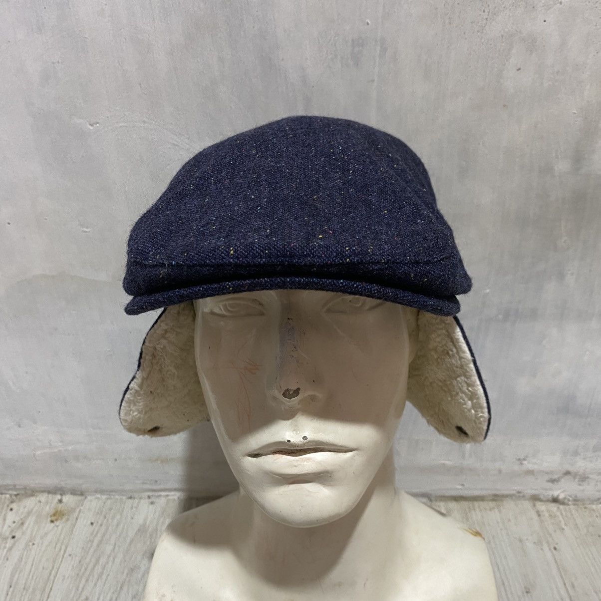 Japanese Brand Vintage paul stuart denim winter cap Size ONE SIZE - 1 Thumbnail