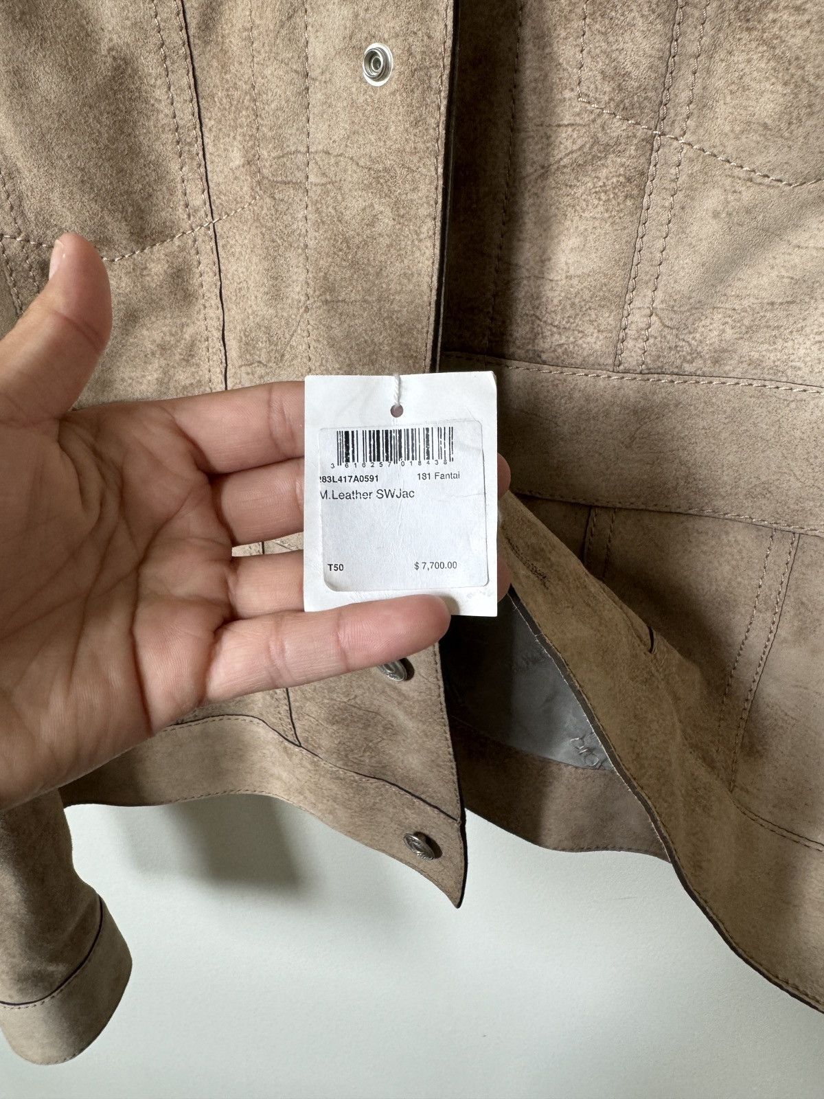 Dior Dior x Cactus Jack Brown Leather Layered Jacket Size US M / EU 48-50 / 2 - 11 Thumbnail