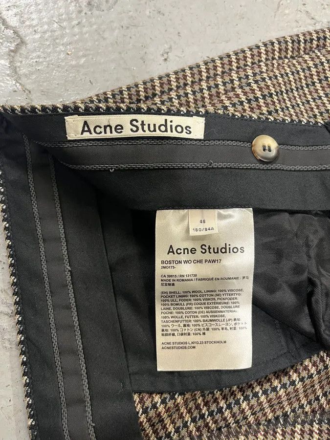 Acne Studios AW2017 Acne Studios Houndstooth Cozy Pants Size US 32 / EU 48 - 9 Thumbnail