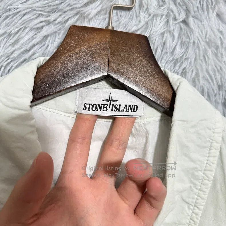 Stone Island Stone Island Thin P cotton jacket coat mint green XL size Size US XL / EU 56 / 4 - 4 Thumbnail
