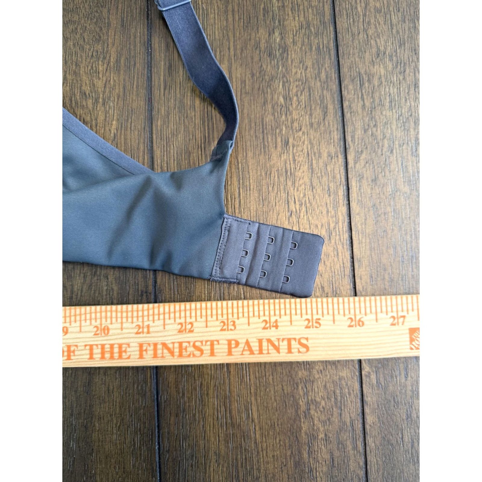 Brooks Brooks Sports Bra Womens Medium Gray Racerback Running Gym Adjustable Hook Eye Size ONE SIZE - 6 Thumbnail