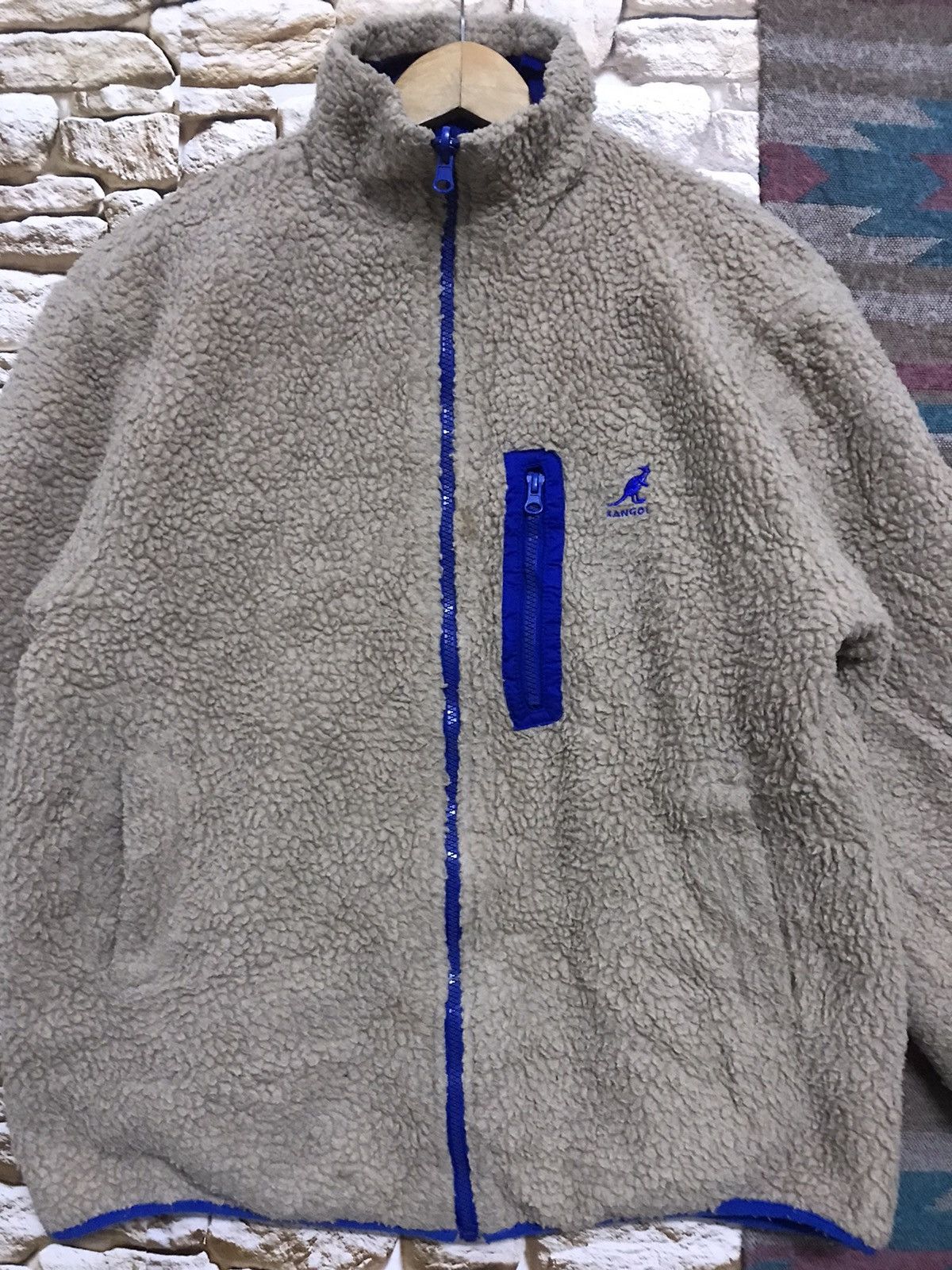Kangol KANGOL Reversible Fleece Jacket Size US M / EU 48-50 / 2 - 3 Thumbnail