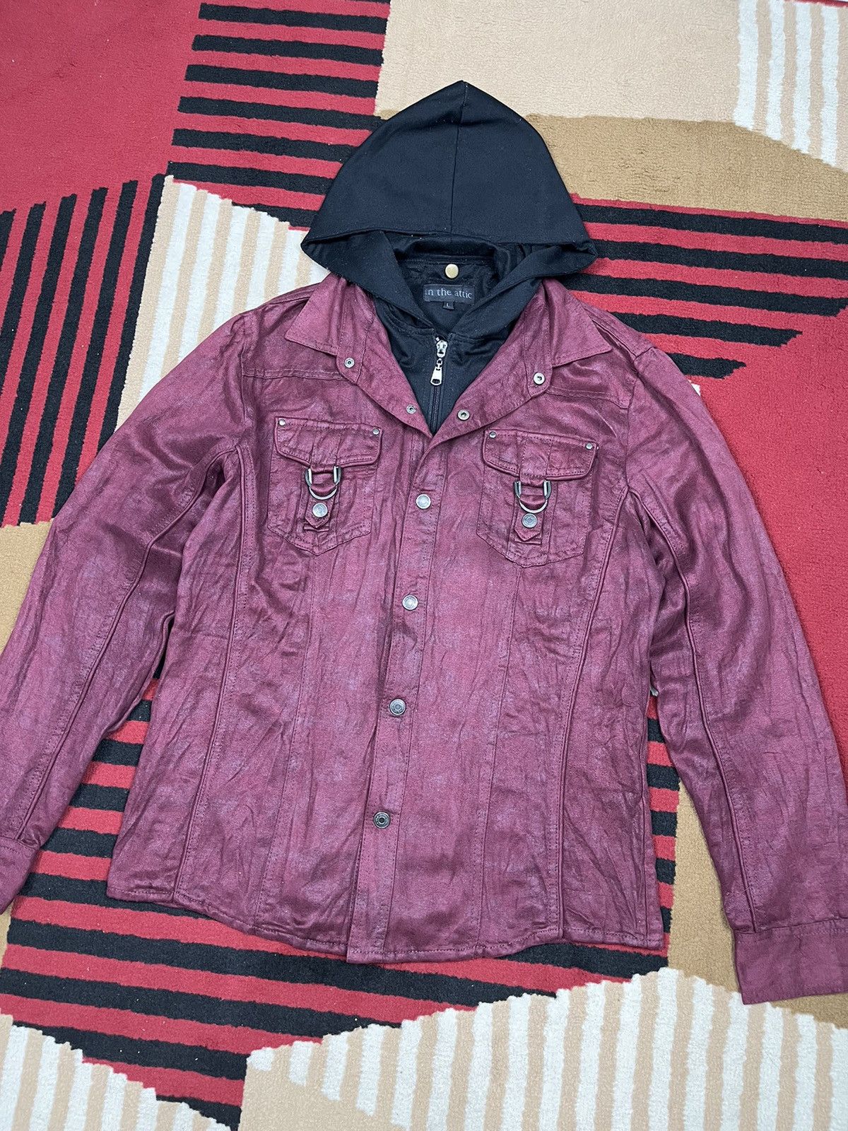 In The Attic In The Attic Gothic Style With Hoodie Button Ups Size US M / EU 48-50 / 2 - 5 Thumbnail