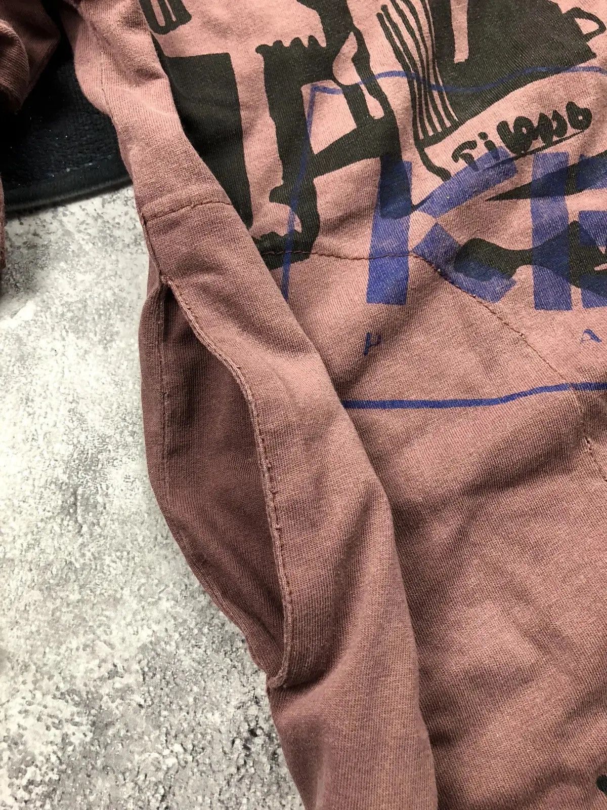 Kenzo KENZO Vintage Streetwear Big Logo 1/3 Zip Hoodie Avantgarde Size US S / EU 44-46 / 1 - 10 Thumbnail