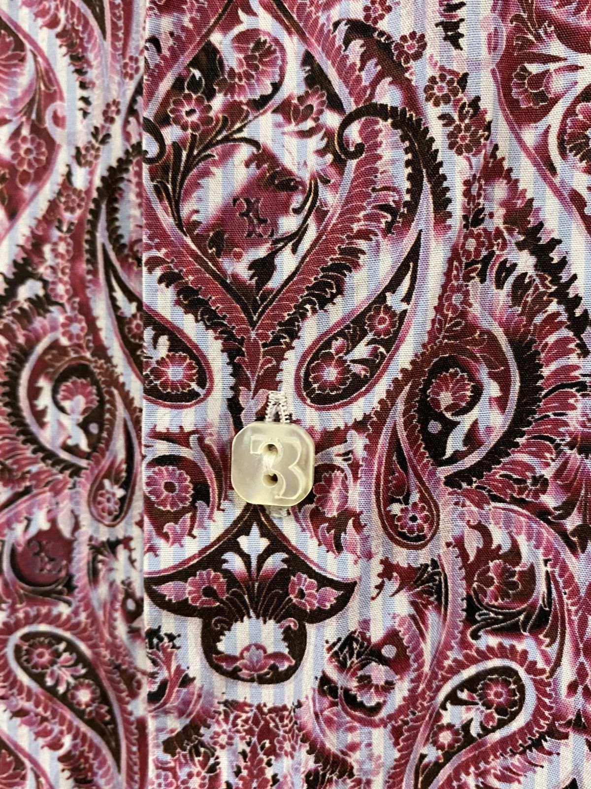 Billionaire Couture Billionaire Italian Couture Paisley Printed Button Up Shirt Size US L / EU 52-54 / 3 - 3 Thumbnail