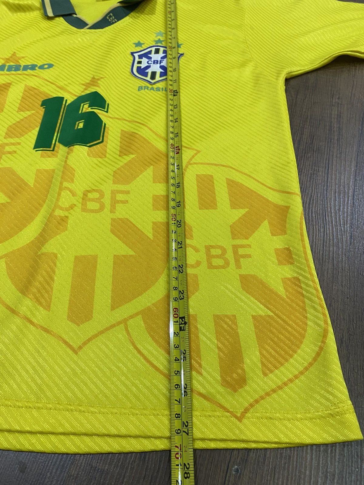 Umbro × Vintage Vintage Umbro National Brazil 90’s Football Jersey Size US M / EU 48-50 / 2 - 6 Thumbnail