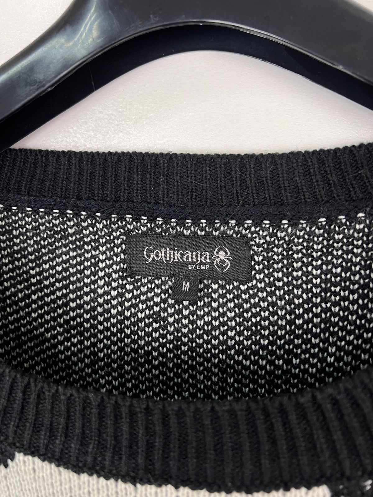 Other Gothicana by EMP skeleton sweater woman size M Size M / US 6-8 / IT 42-44 - 3 Thumbnail