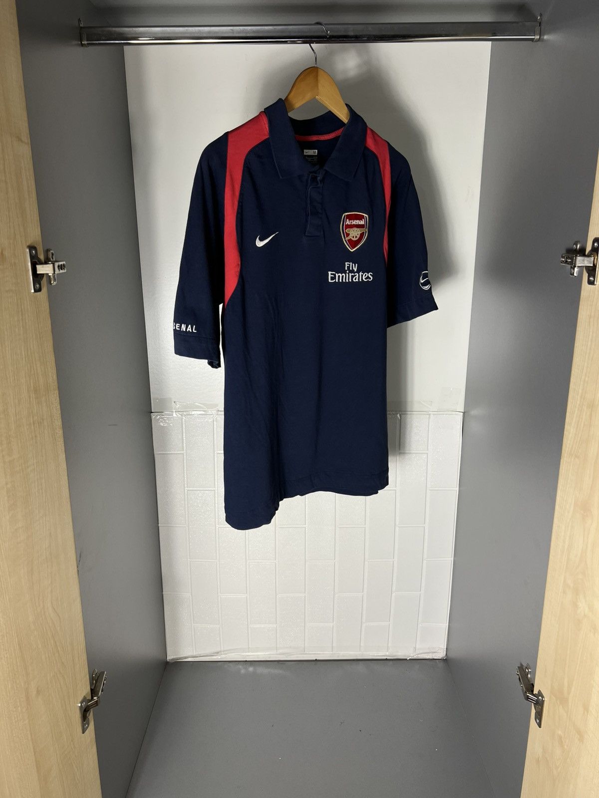 Nike VINTAGE NIKE FC ARSENAL LONDON ENGLAND SOCCER JERSEY Y2K 90s Size US M / EU 48-50 / 2 - 2 Thumbnail
