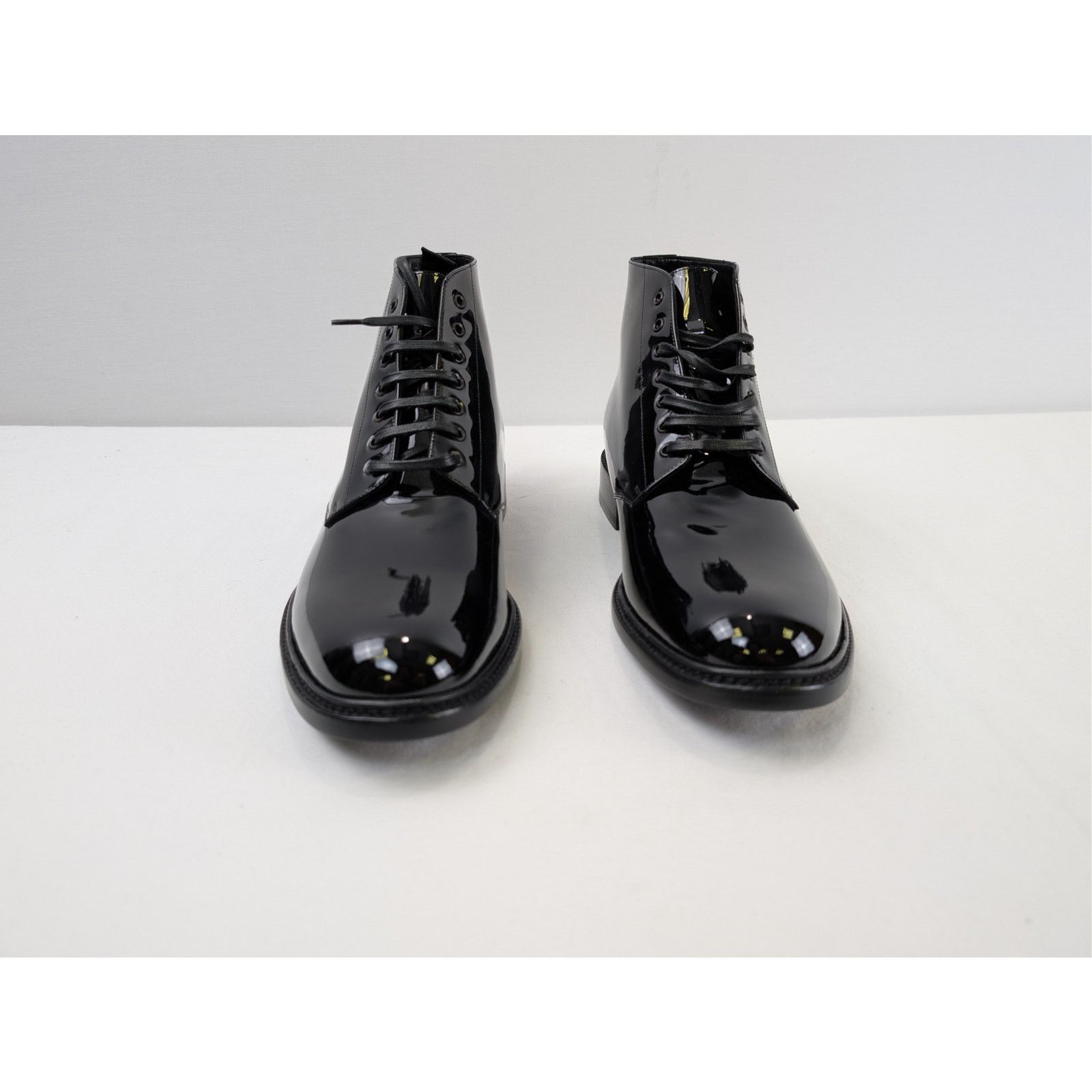Saint Laurent Paris o1rshd1 Army 20 Lace up Boot in Black Size US 9.5 / EU 42-43 - 9 Thumbnail