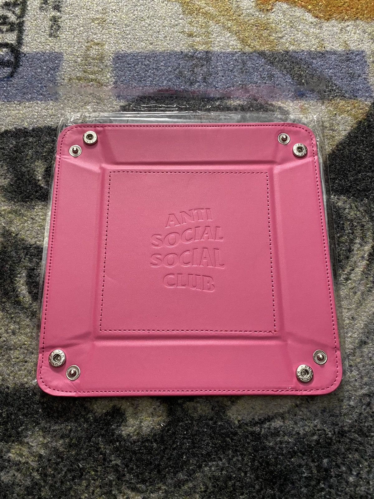 Anti Social Social Club Anti Social Social Club Leather Tray Size ONE SIZE - 3 Thumbnail