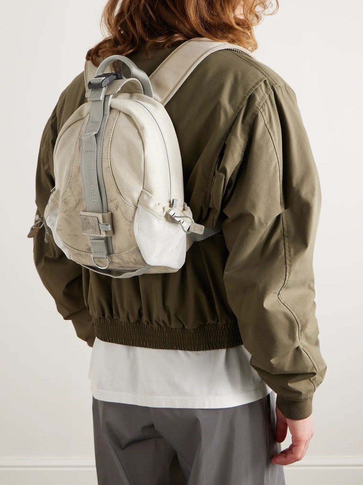 Givenchy 🔥$2.2K VALUE🔥G-Trail Small Nubuck and Canvas Backpack Size ONE SIZE - 2 Thumbnail