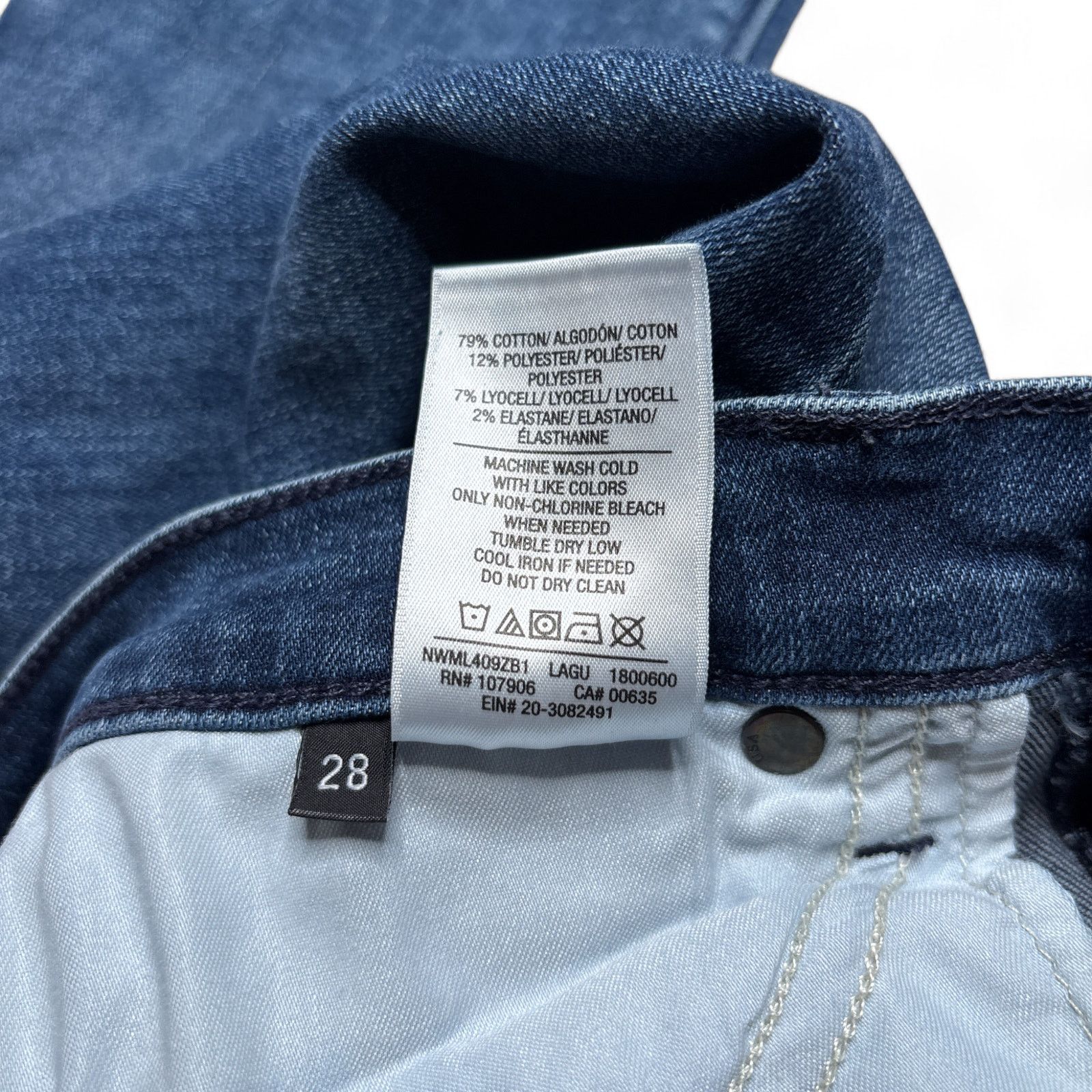 Hudson Hudson Natalie Super Skinny Mid Rise Ankle Raw Hem Jeans 28 Size 28" / US 6 / IT 42 - 11 Thumbnail