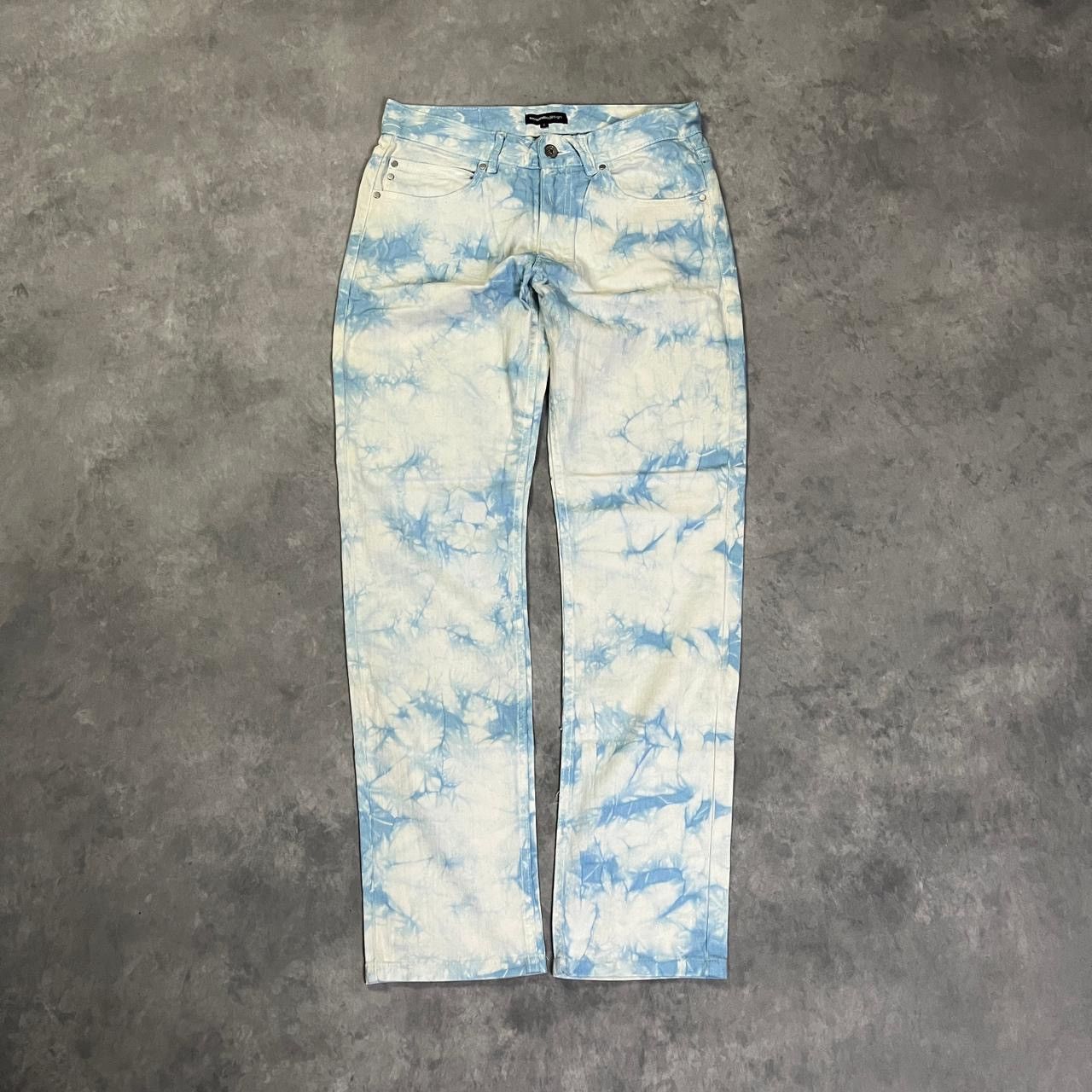 Number (N)ine 2000s Hysteric Margiela Acne Acid Wash Jeans y2k Lgb Ifsix Size US 27 - 1 Thumbnail