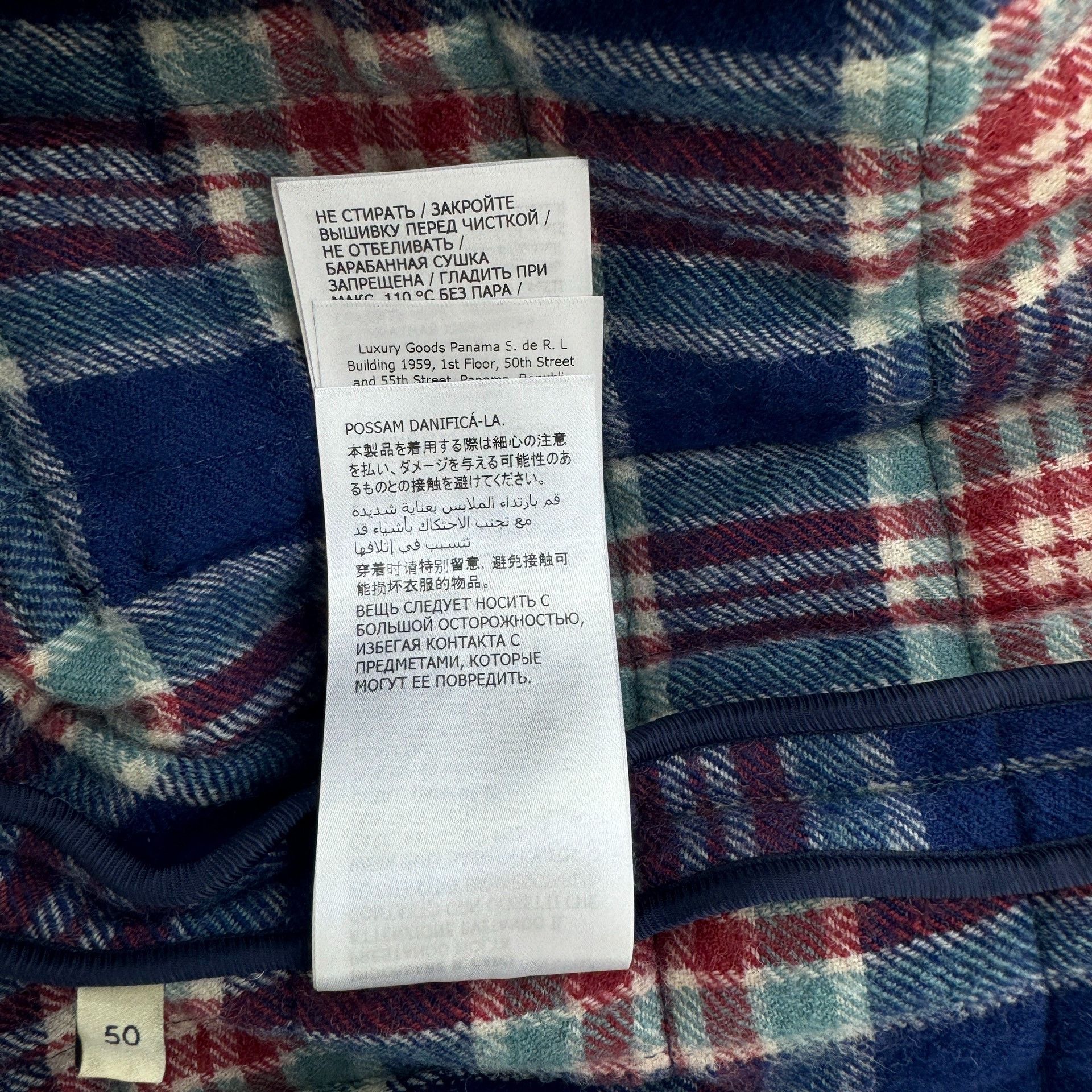 Gucci Gucci plaid wool coat Size US M / EU 48-50 / 2 - 9 Thumbnail