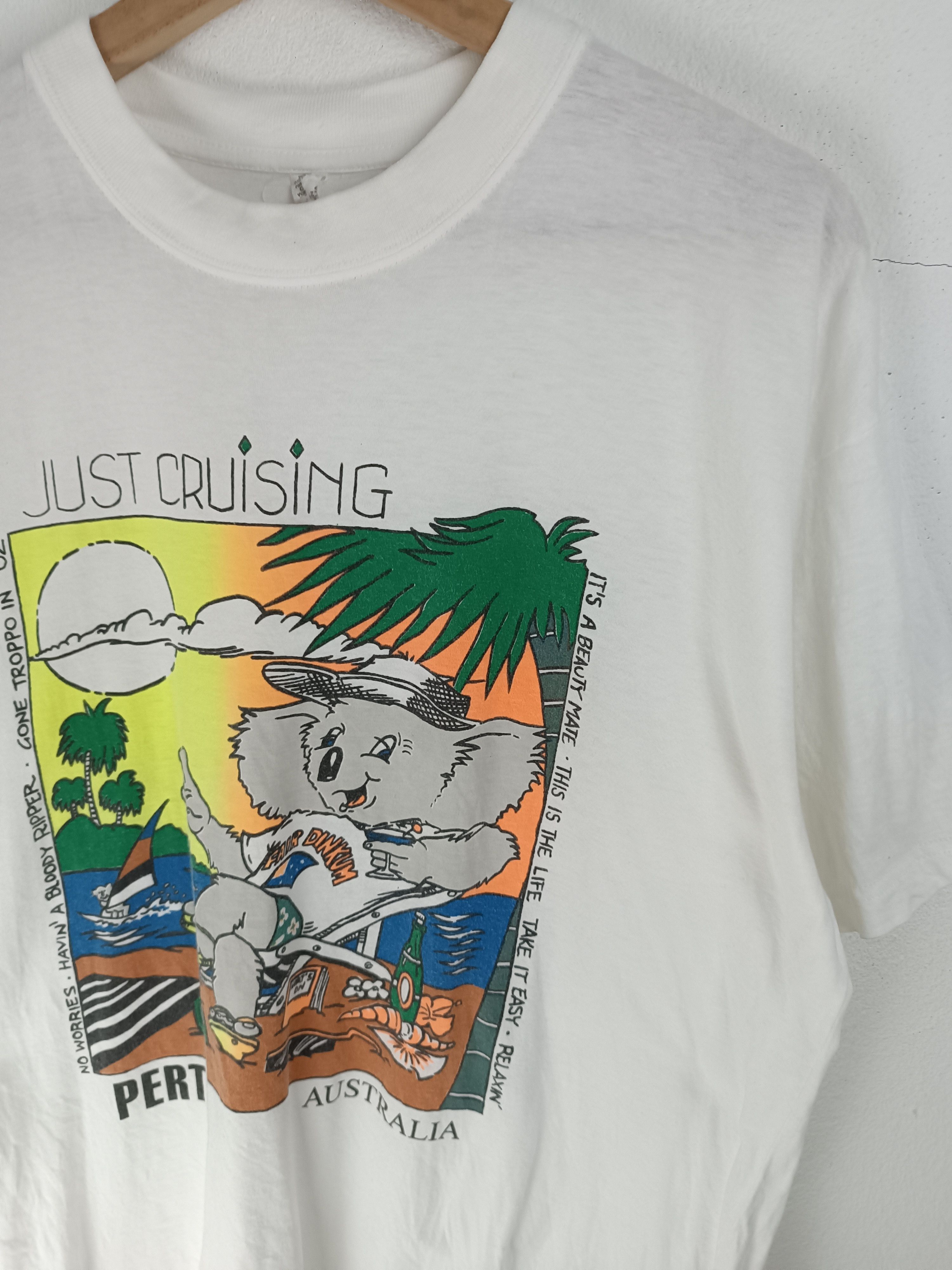 The Australian Outback Collection VINTAGE 90'S PERTH AUSTRALIA JUST CRUISING KOALA DOWN UNDER Size US L / EU 52-54 / 3 - 9 Thumbnail