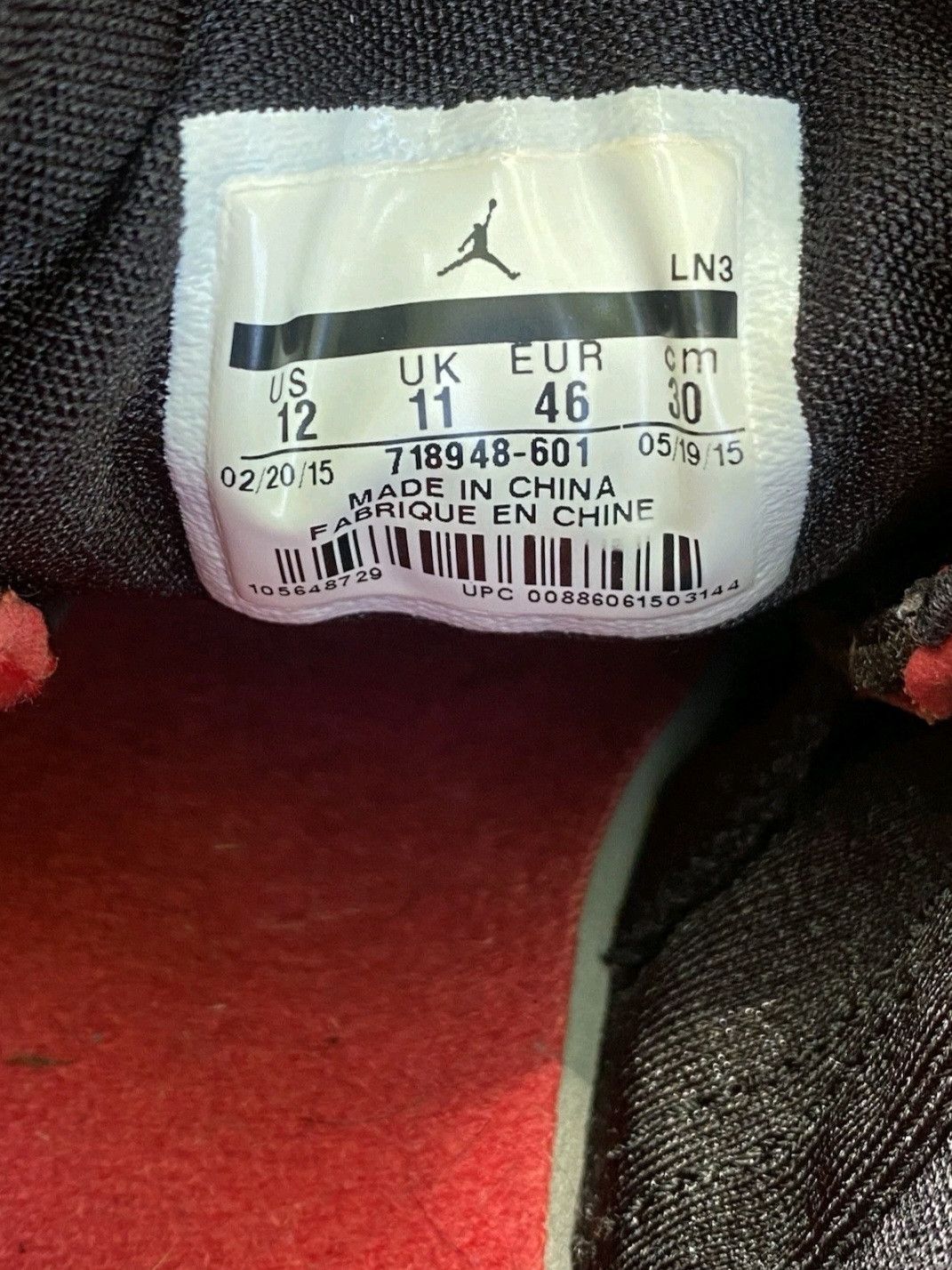Jordan Brand Nike Air Jordan Future Low Gym Red White Size 12 Men Size US 12 / EU 45 - 7 Thumbnail
